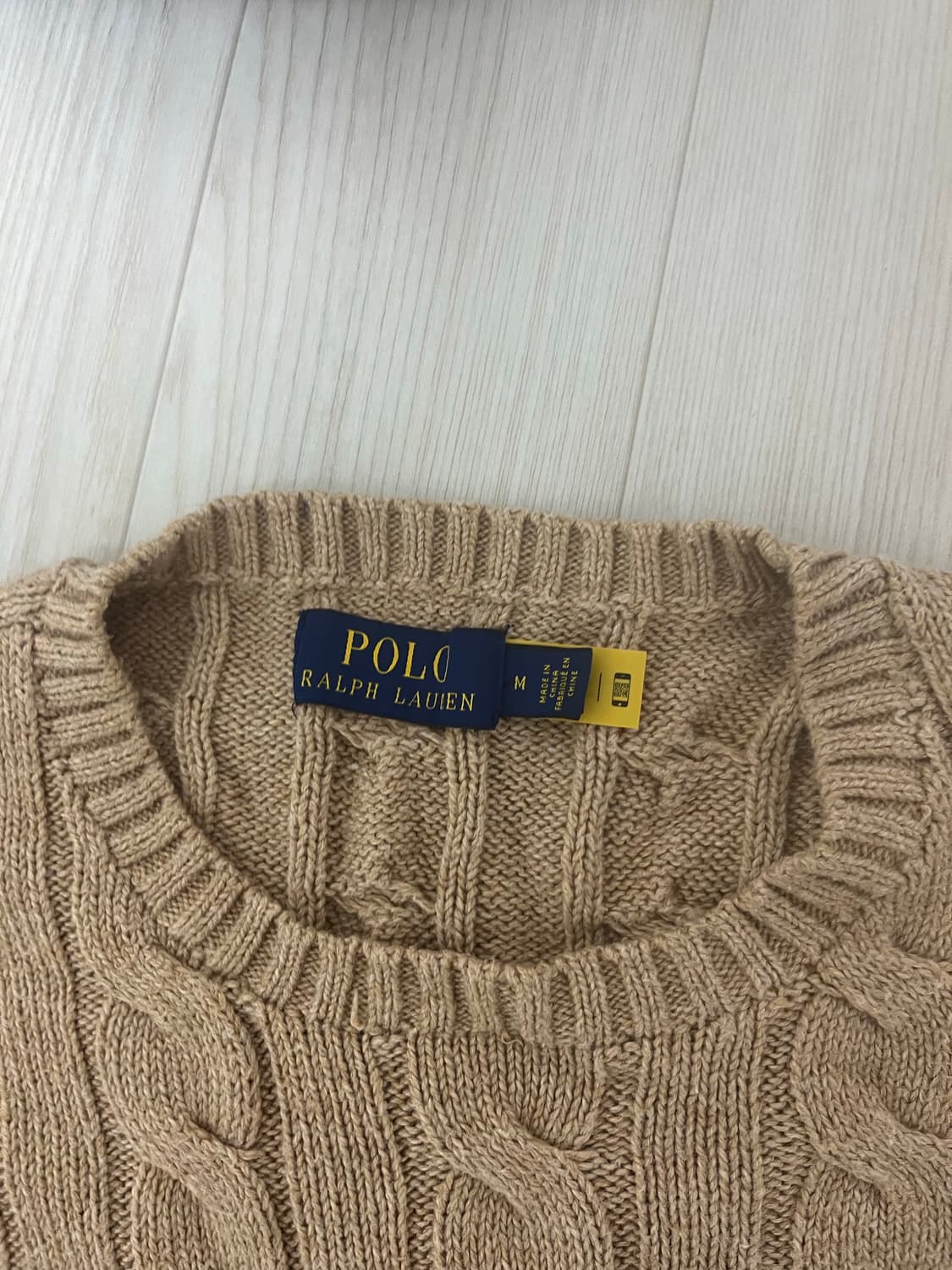 폴로 케이블니트 상품이미지2