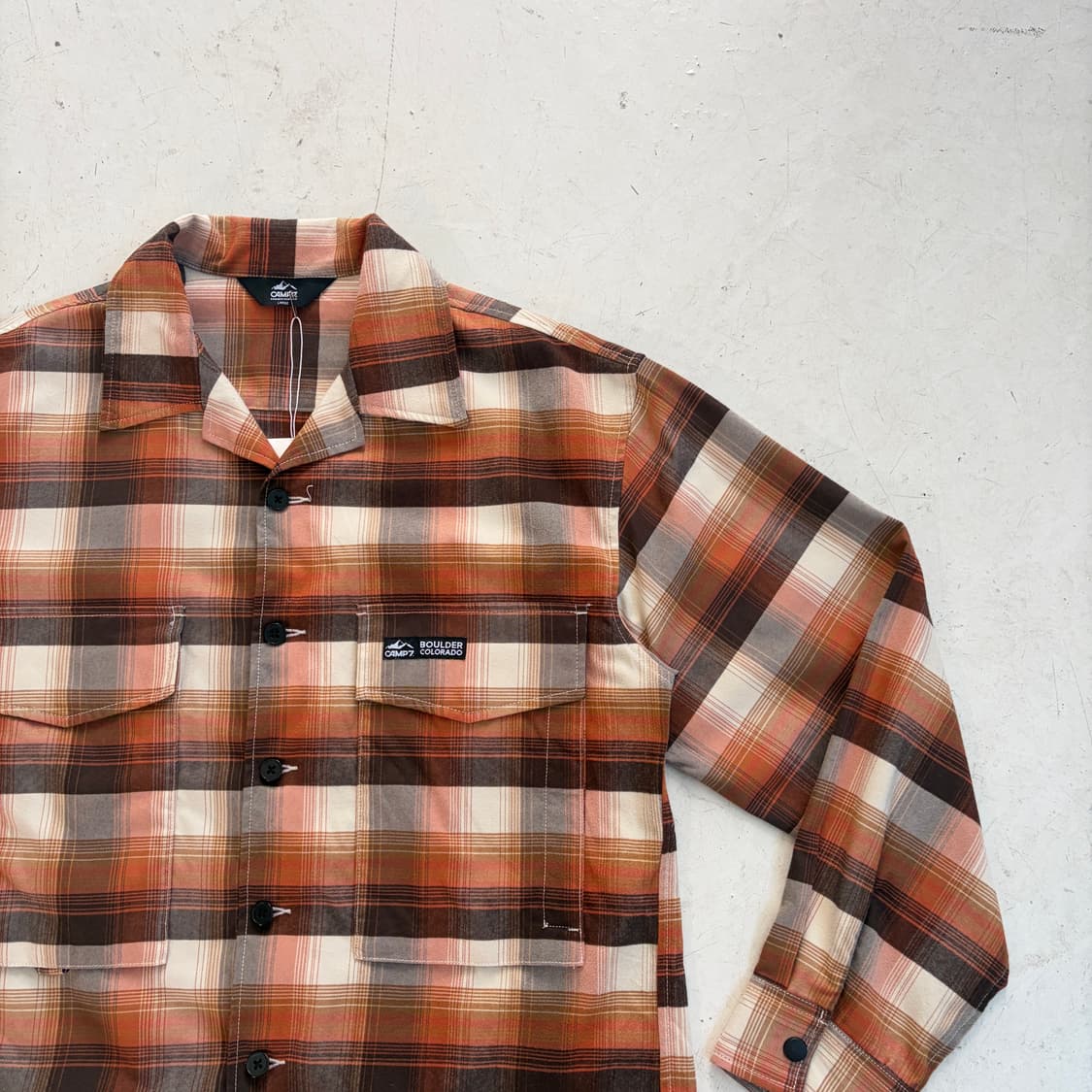 CAMP7 캠프세븐 빈티지 플란넬 셔츠 자켓 L 상품이미지2