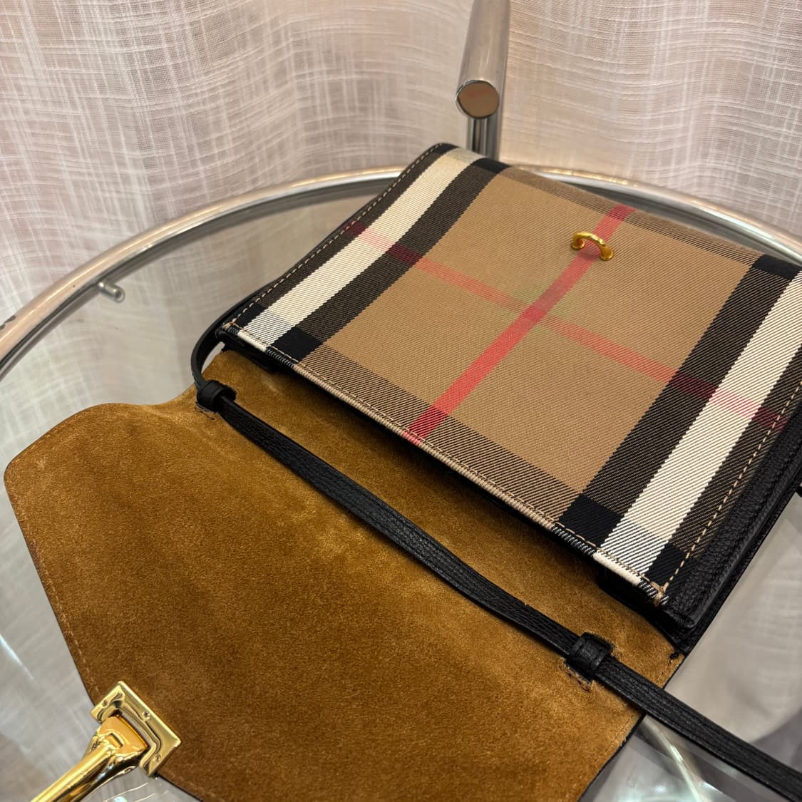 정품 버버리 맥켄 크로스백     상품이미지7