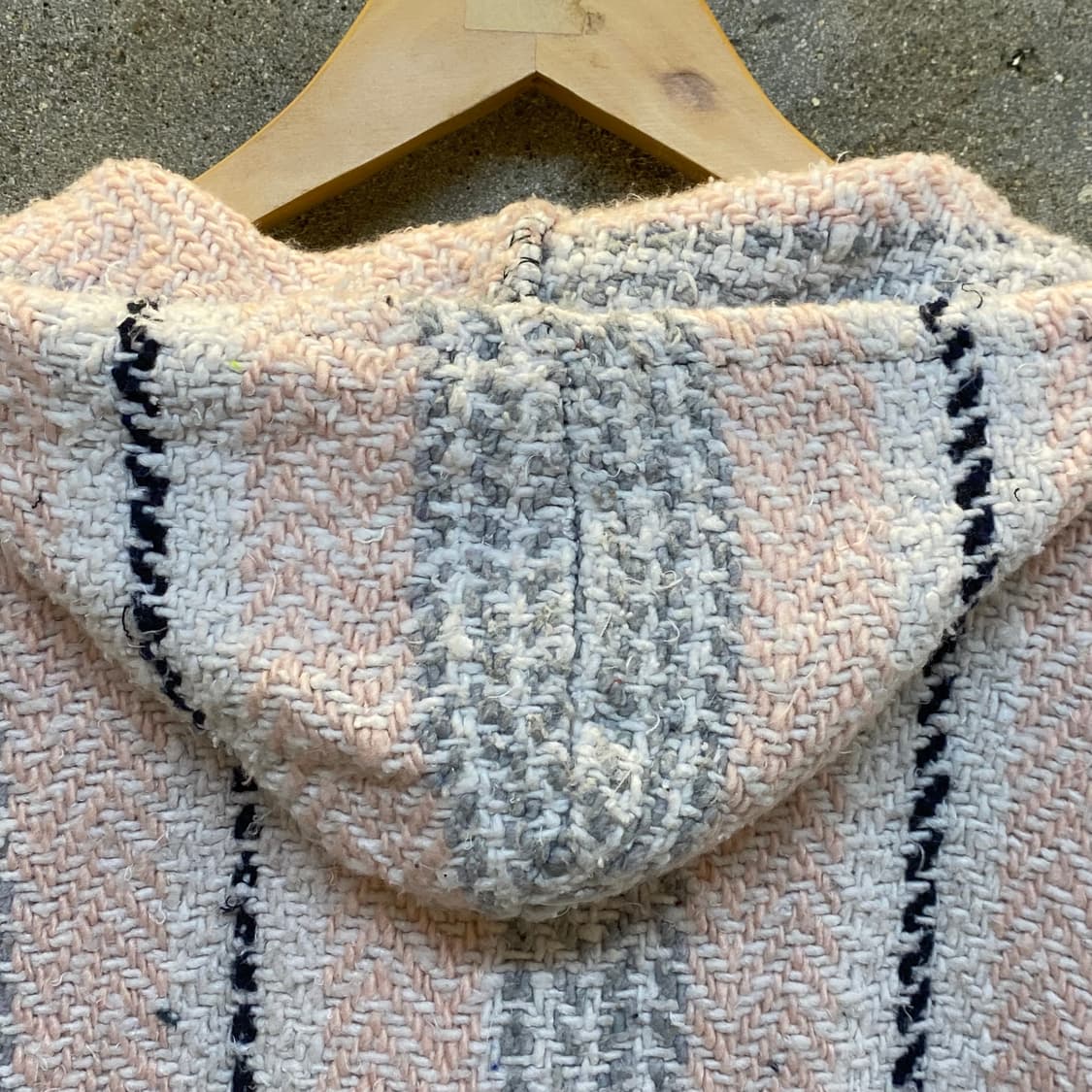 미국빈티지 핑크 니트후드 상품이미지8