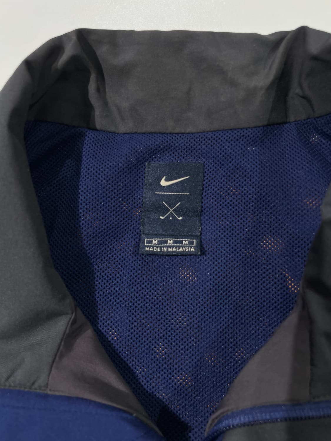 나이키 골프 네이비 올드 스쿨 스우시 윈드 브레이커 상품이미지7