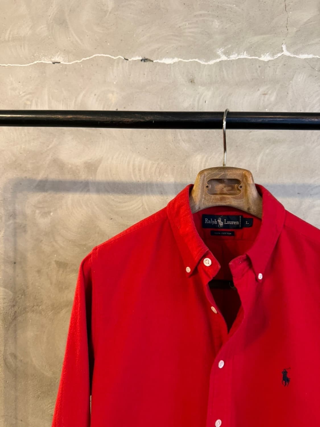 폴로 랄프로렌 몰스킨 버튼다운 셔츠 100 상품이미지2