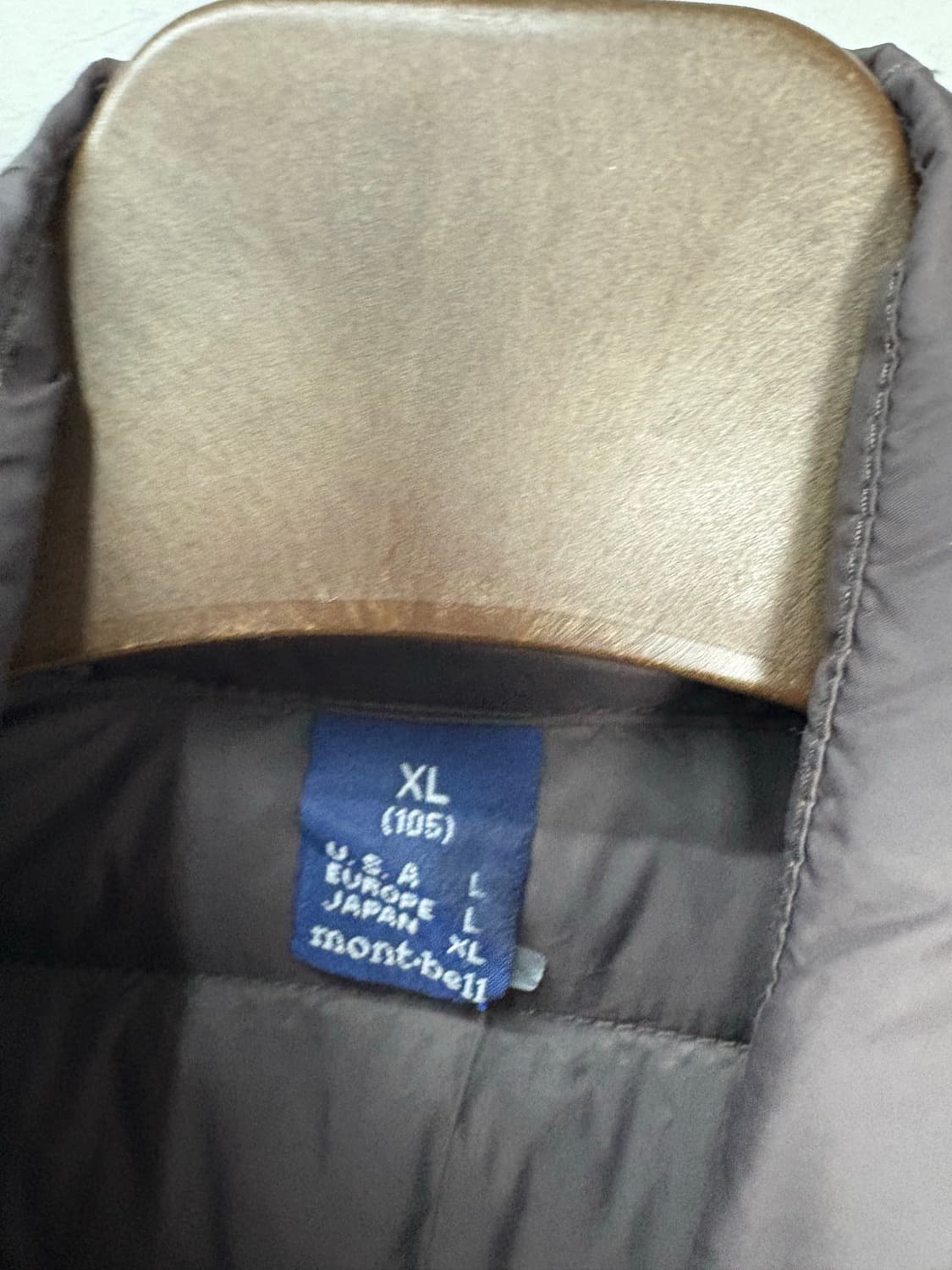 몽벨 구스다운 경량 패딩 자켓 A2735 상품이미지7