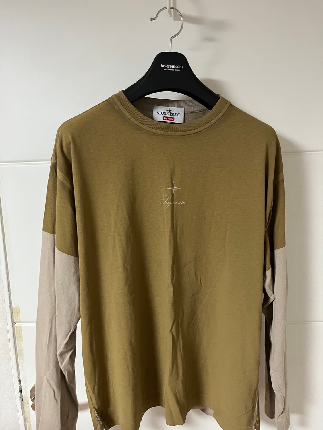 슈프림 X 스톤아일랜드 롱슬리브  상품이미지1