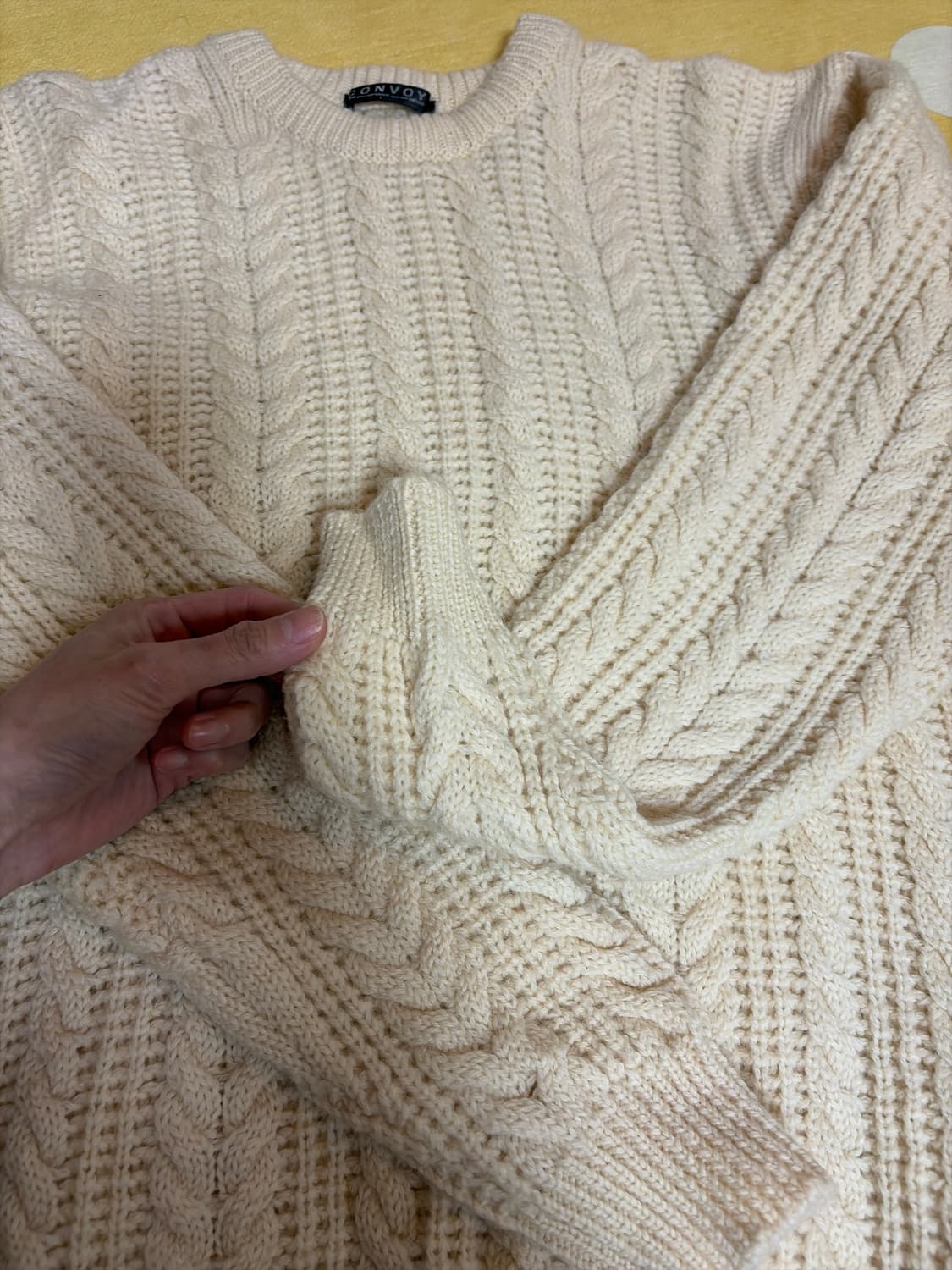 울케이블니트 상품이미지2