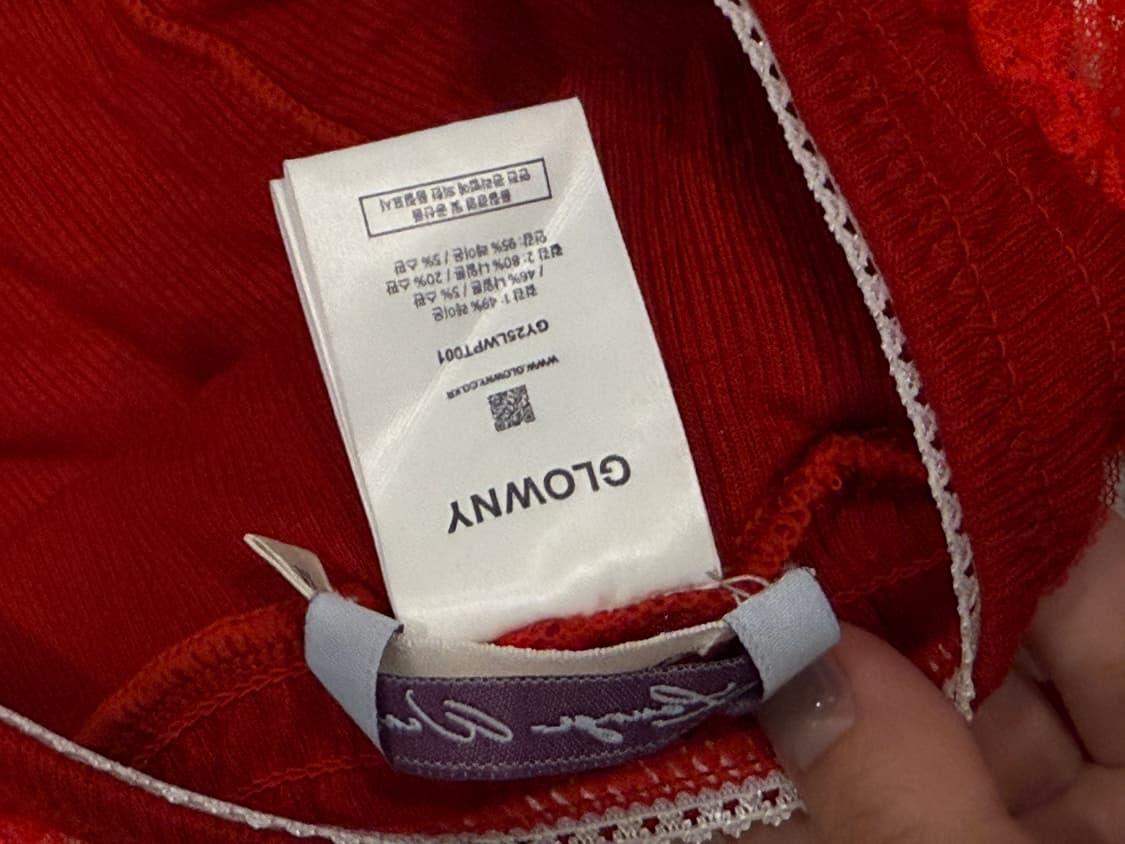 글로니 COCO DOT BLOOMER SHORTS (RED) 상품이미지3