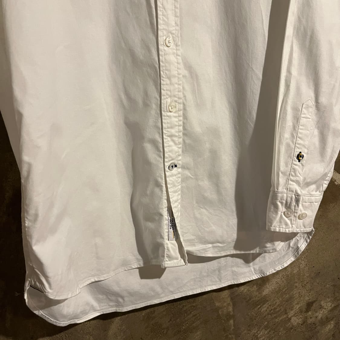 헤지스 코튼 화이트 셔츠 상품이미지3