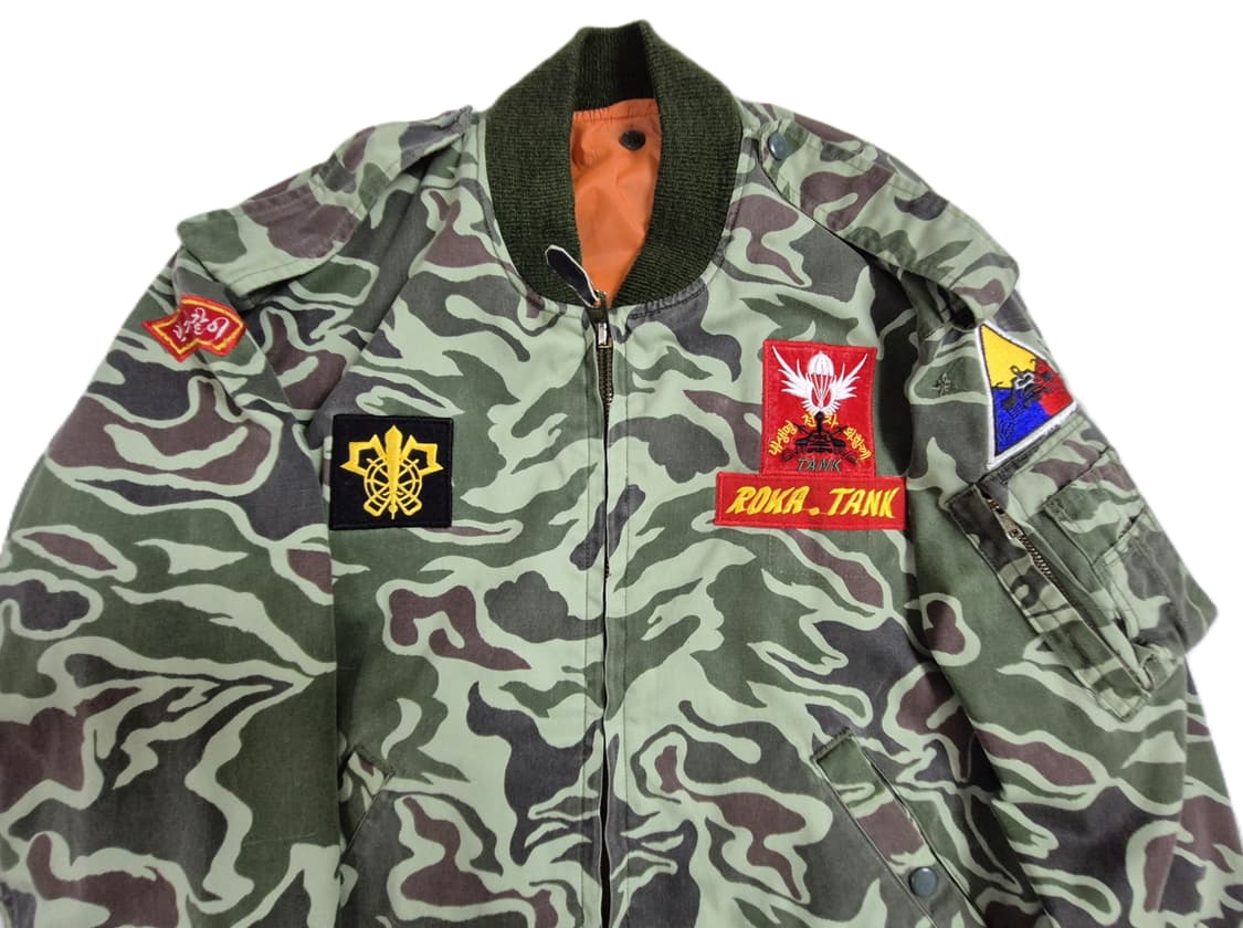 육군 구형 충정무늬 기갑교 전차병 잠바 점퍼 자켓 전투복 (M) 상품이미지9