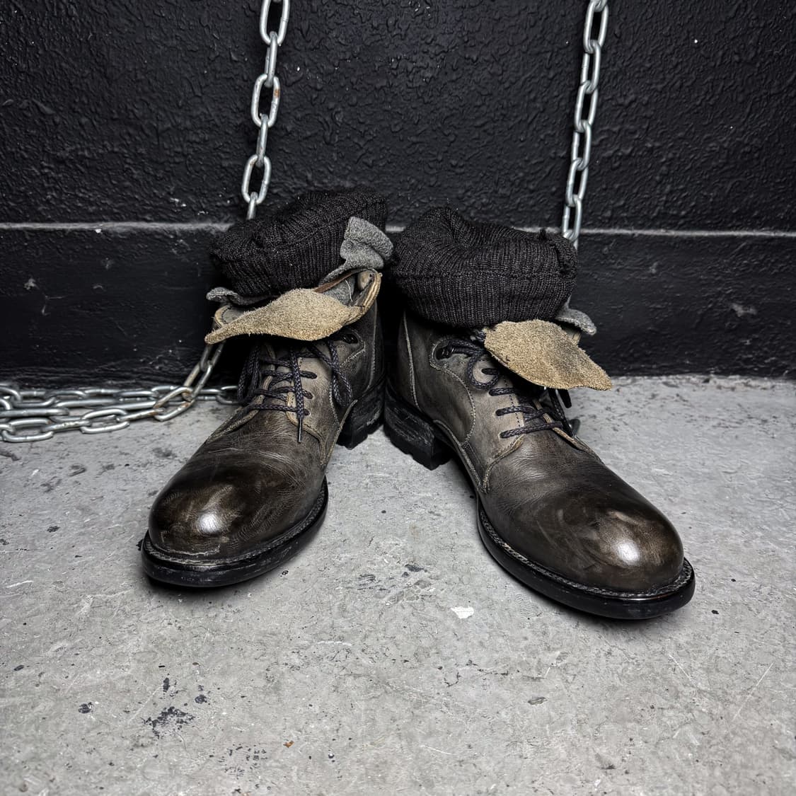 alfredoBANNISTER – Leather Boots 상품이미지1