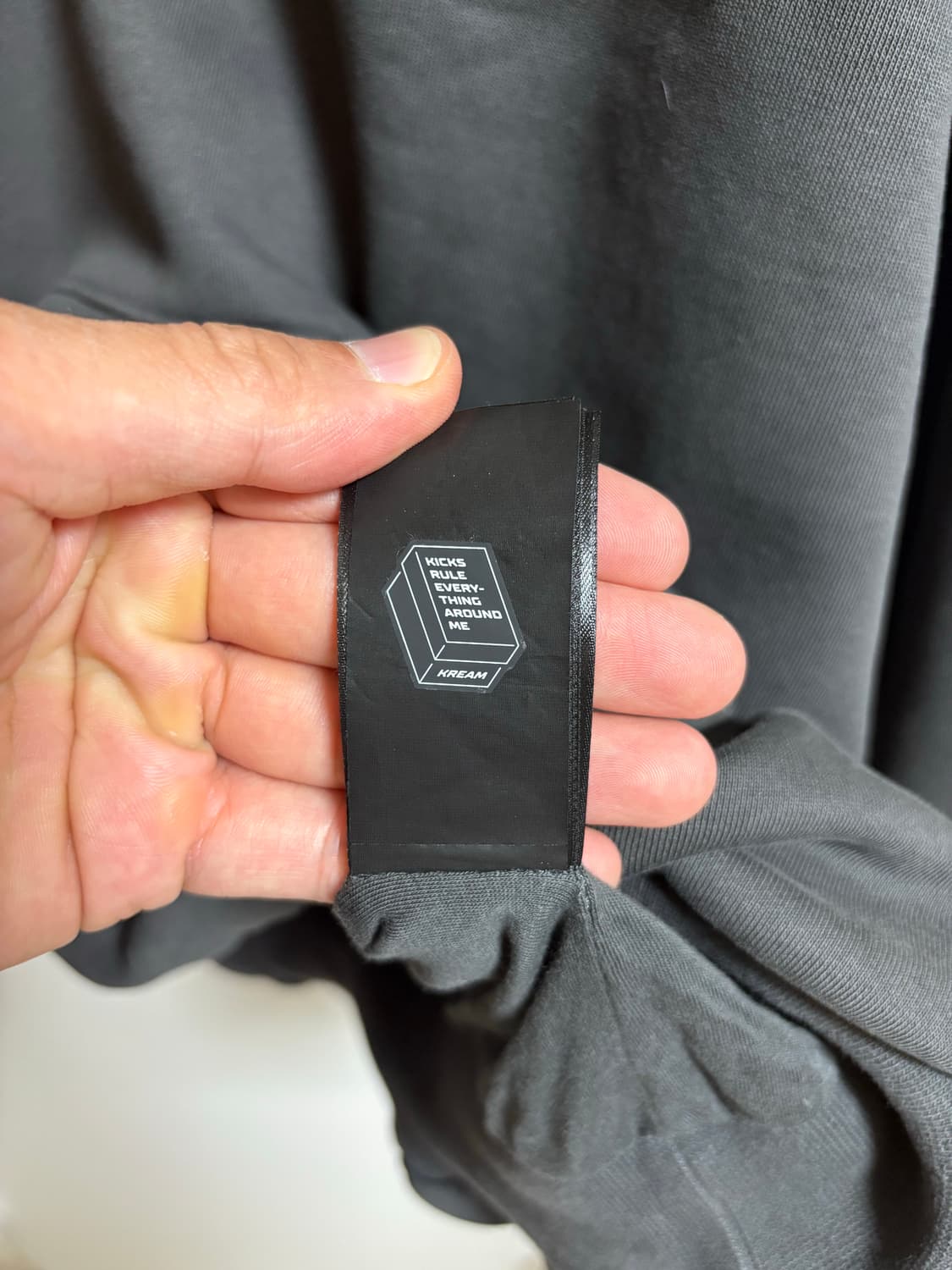 [XL] 이지 갭 발렌시아가 도브 후드 블랙 상품이미지6