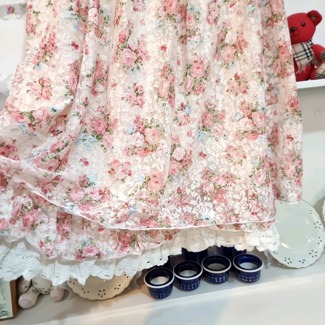 리즈리사(LIZ LISA) 로즈가든 레이스 플라워 원피스 상품이미지4