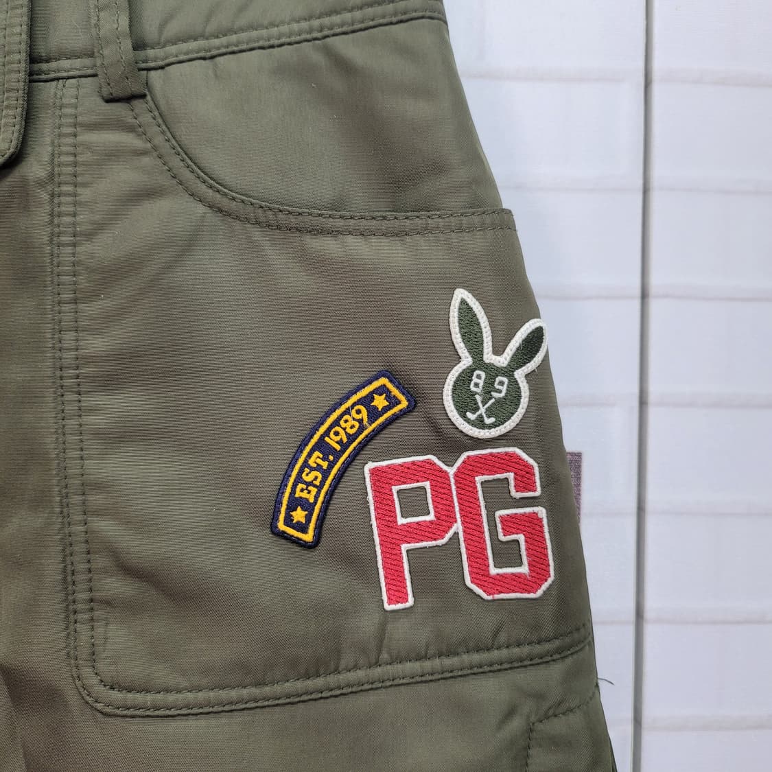 파리게이츠 골프 패딩 스커트 골프치마 0사이즈 상태최상 상품이미지3