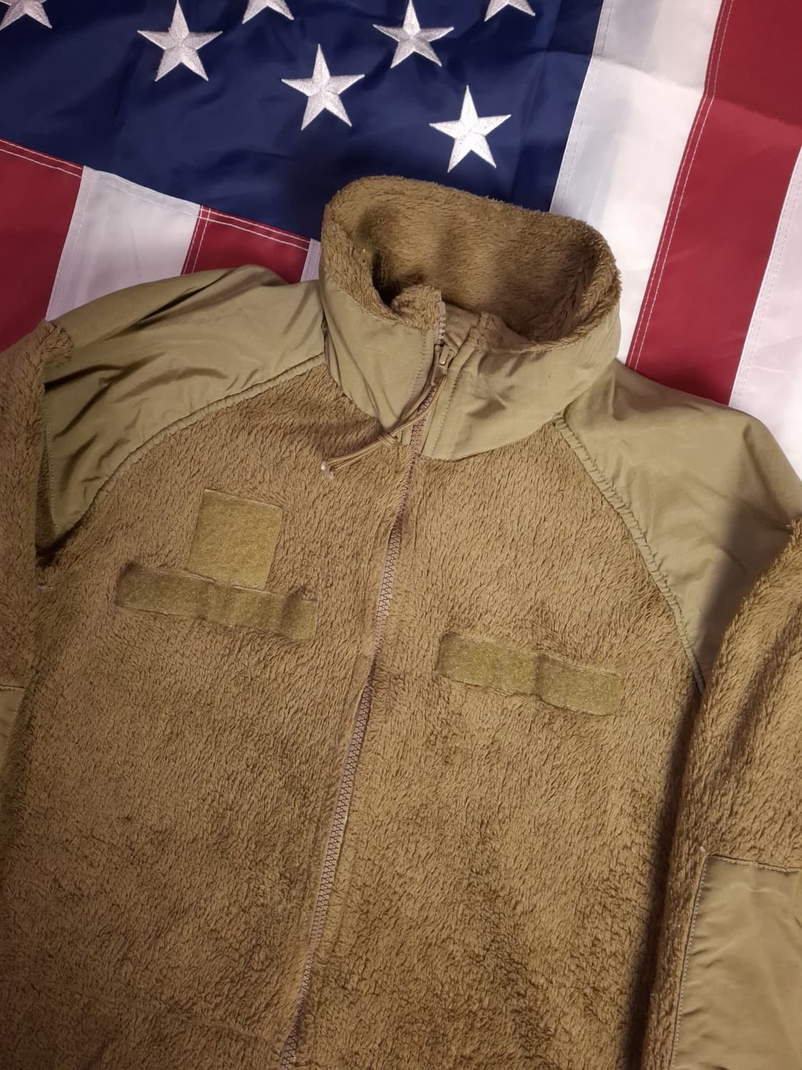 오리지날 프로퍼사 미군 민수용 OCP 폴라텍 후리스자켓 상품이미지2