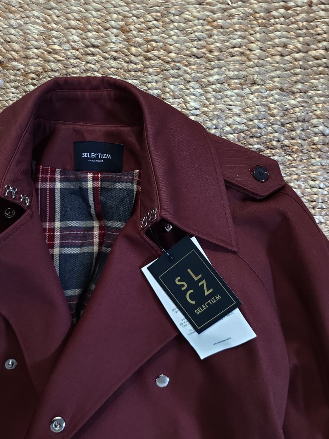 셀티즘 트렌치코트 상품이미지2