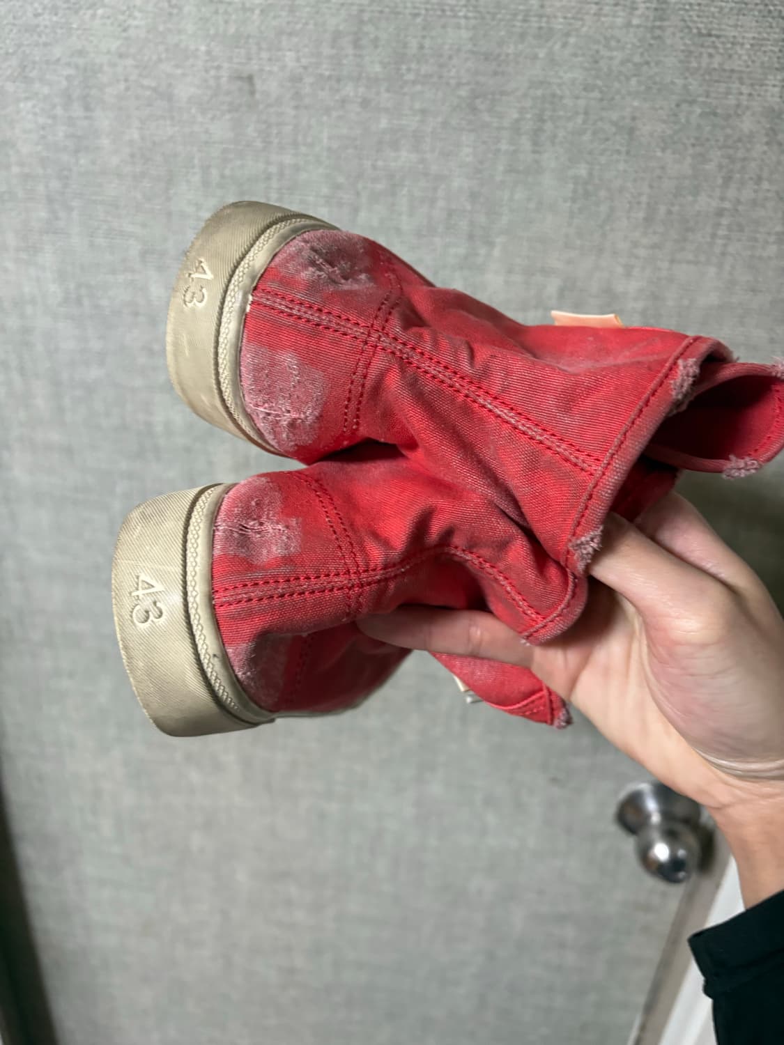 발렌시아가 파리스 하이탑 레드 43 상품이미지2