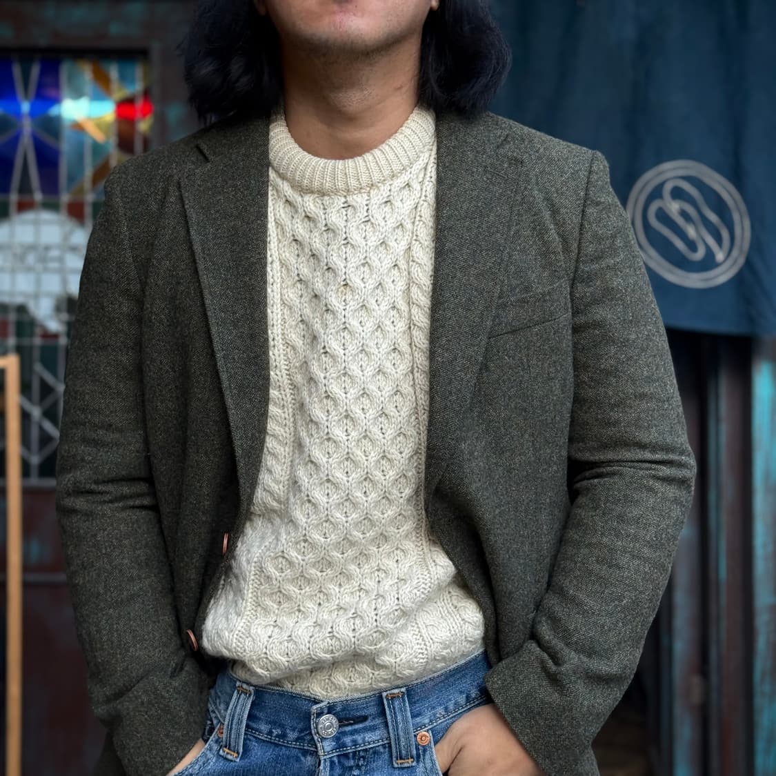 올리버 스위니 문 트위드 울 자켓 105 상품이미지8