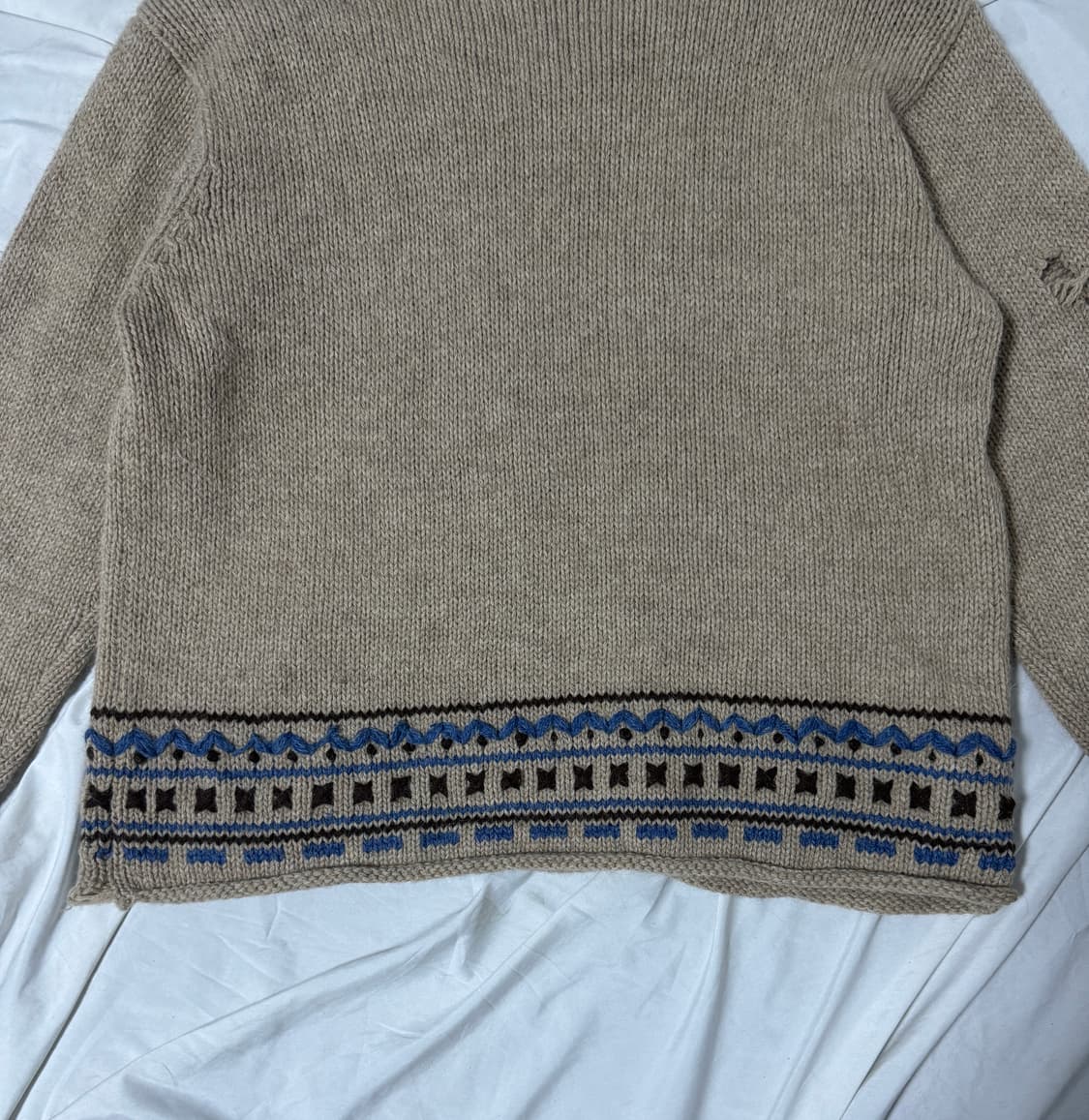 이세이미야케 하이 스포르팅 기어 자수 니트 상품이미지4