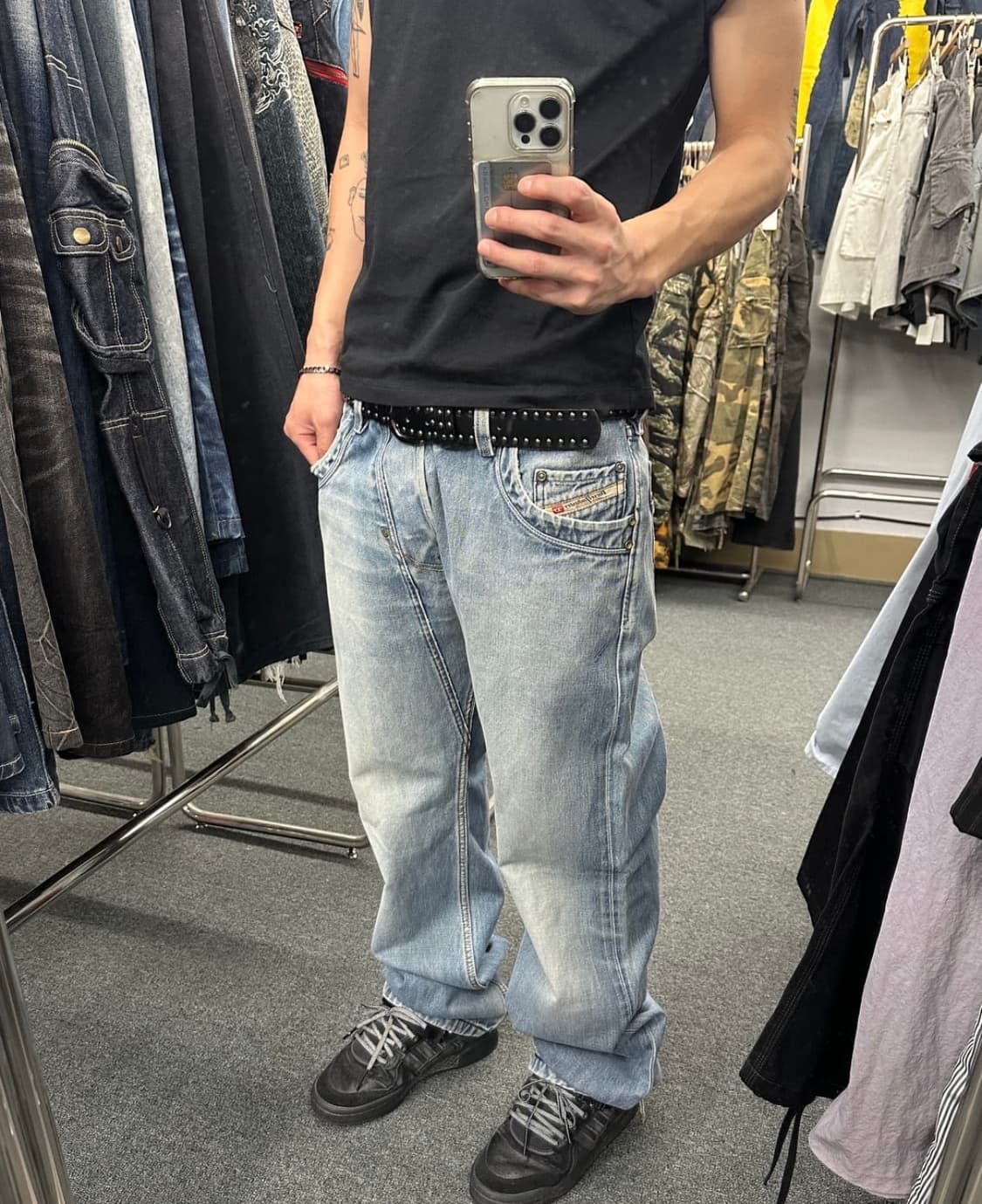 디젤 연청데님 상품이미지2