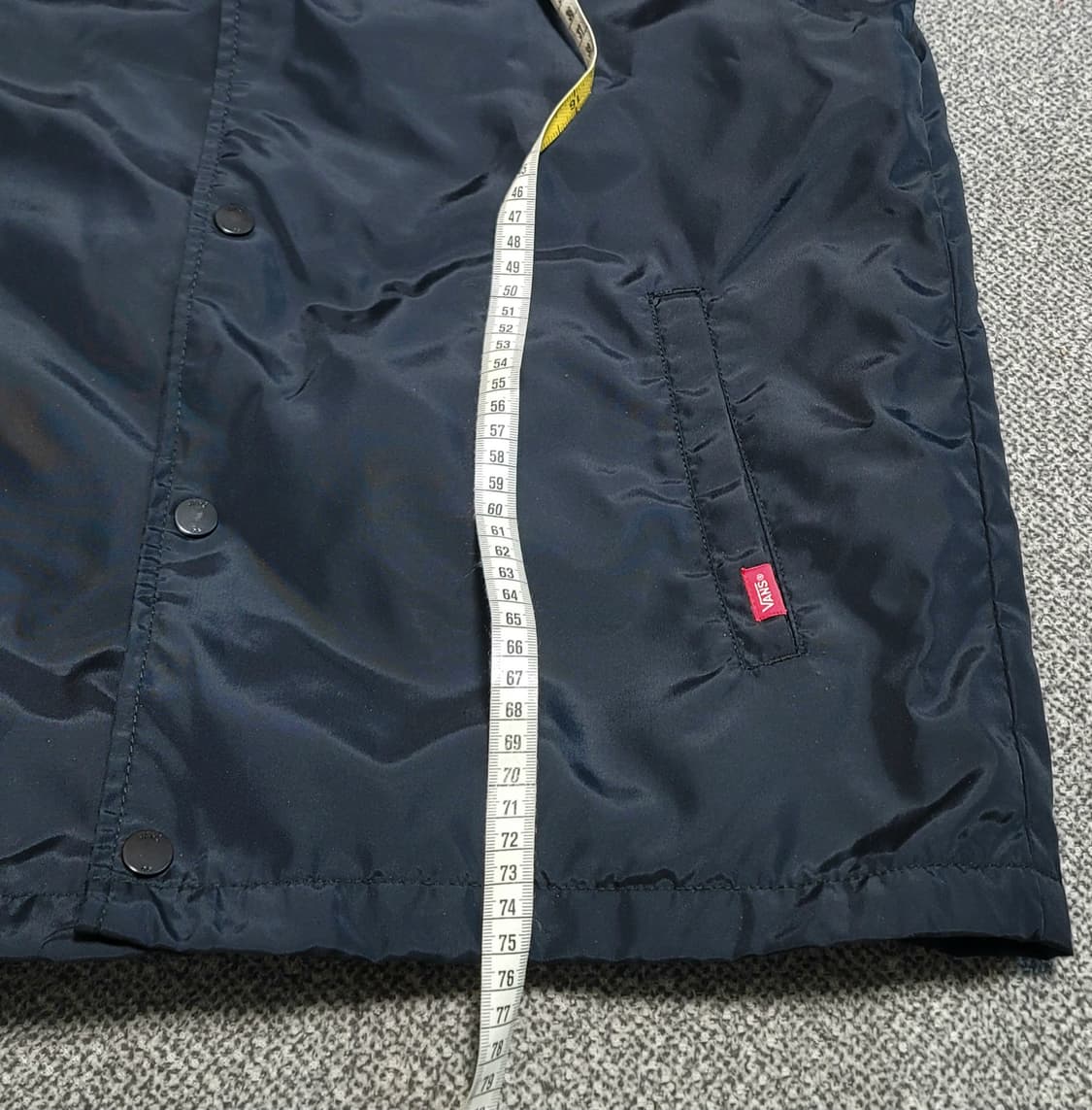 반스 코치 자켓 블랙 L 상품이미지9