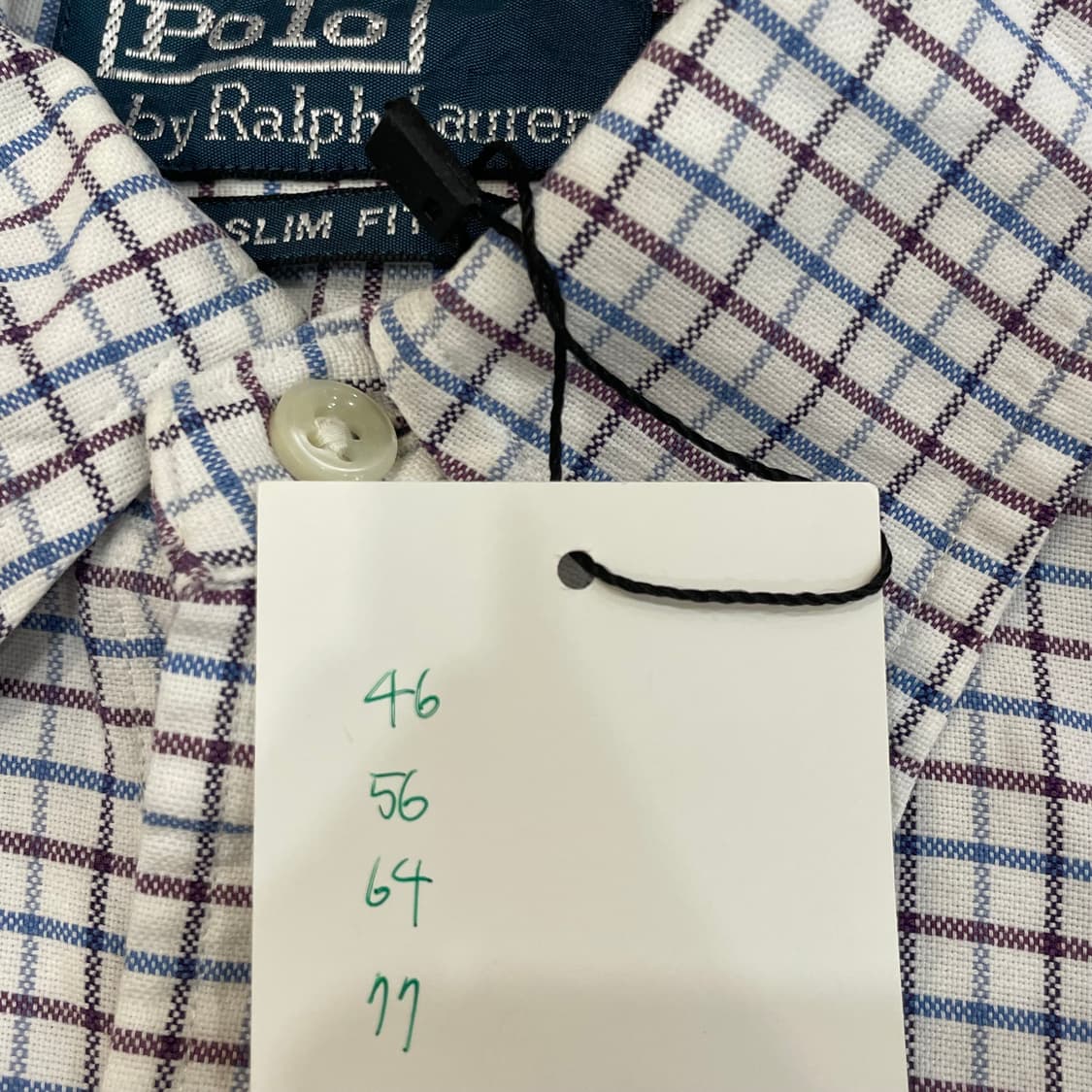 (L) POLO 폴로 랄프로렌 체크 셔츠 슬림핏 상품이미지10