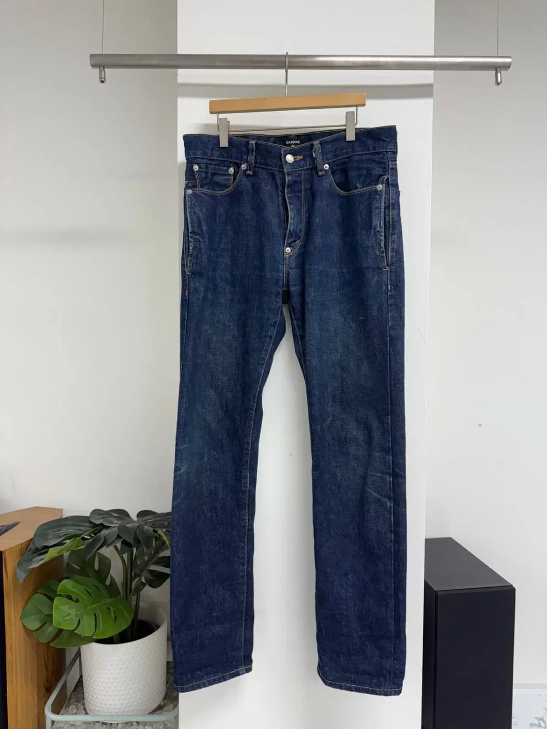 카반 드 주카 더블 포켓 셀비지 데님 팬츠 상품이미지1