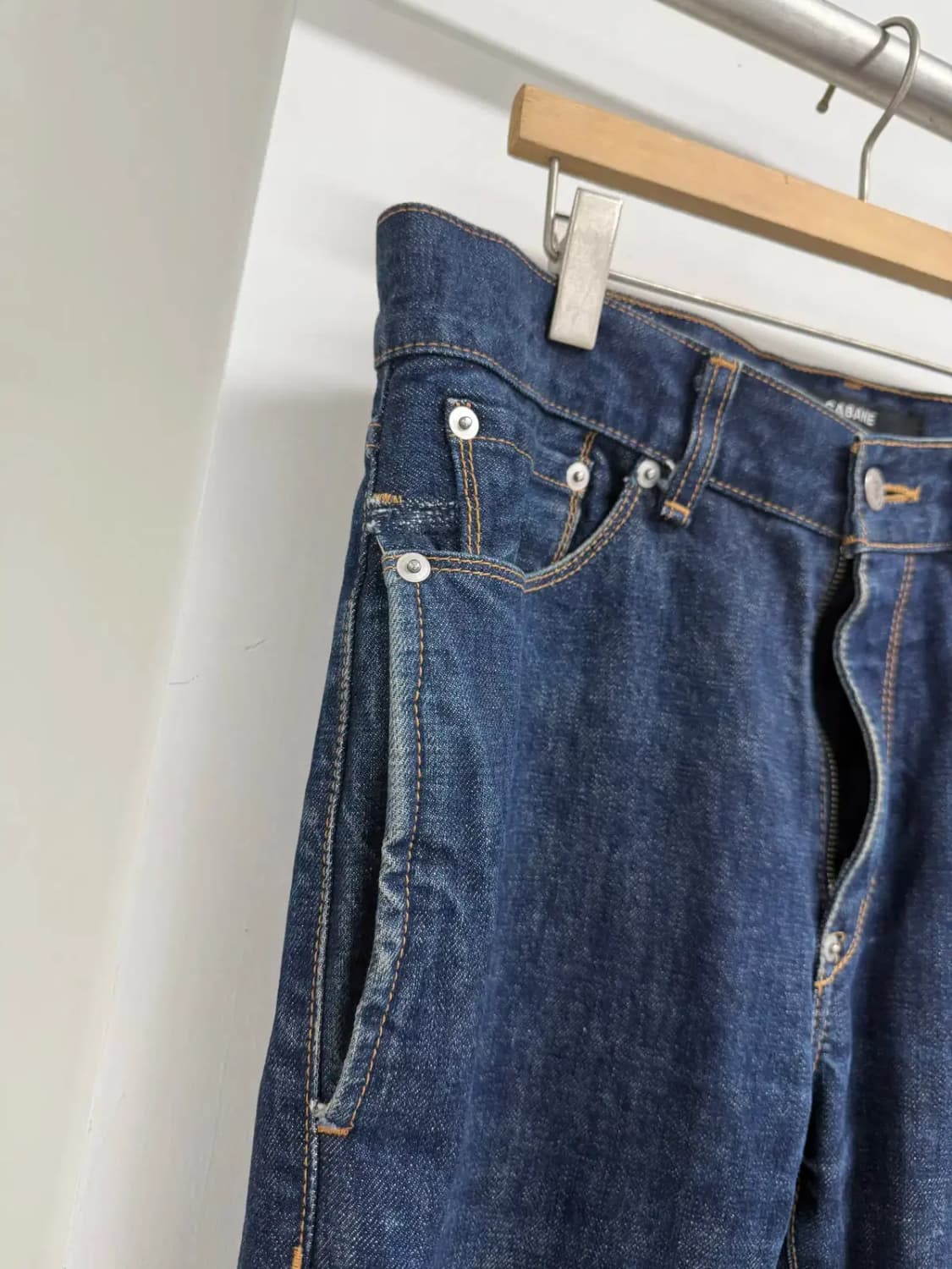 카반 드 주카 더블 포켓 셀비지 데님 팬츠 상품이미지3