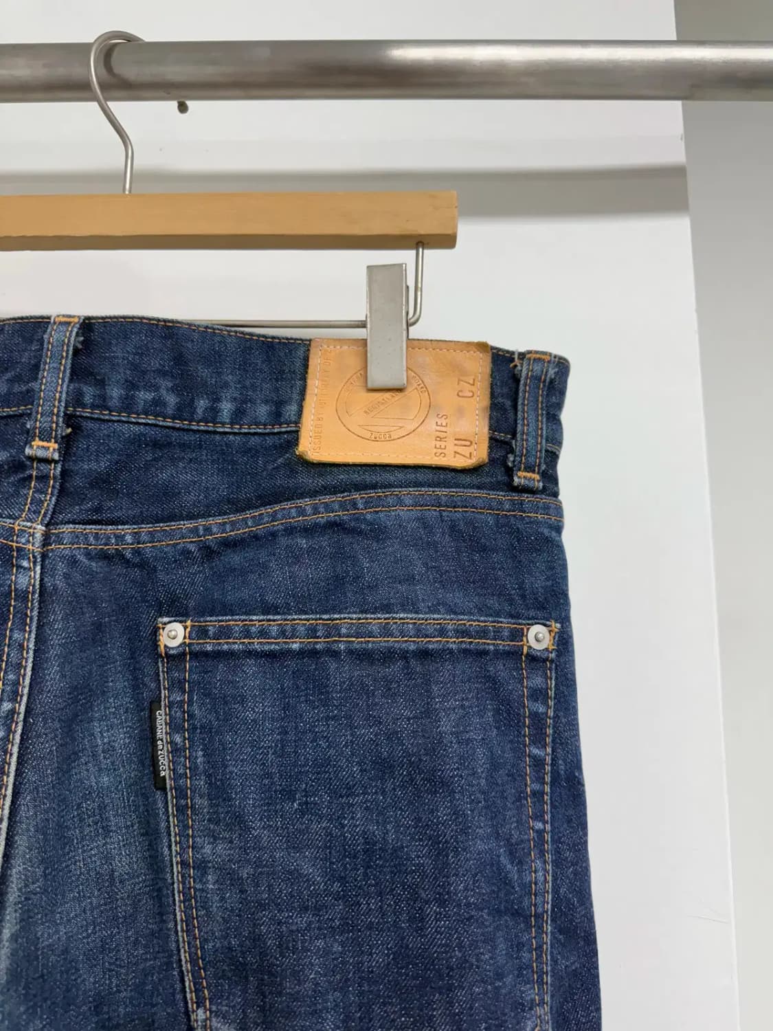 카반 드 주카 더블 포켓 셀비지 데님 팬츠 상품이미지4