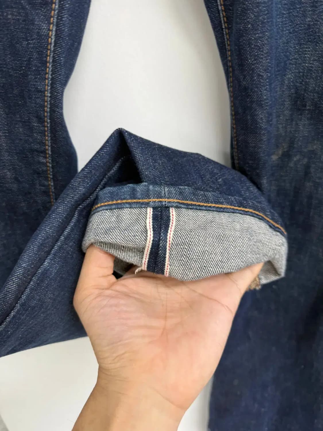 카반 드 주카 더블 포켓 셀비지 데님 팬츠 상품이미지5