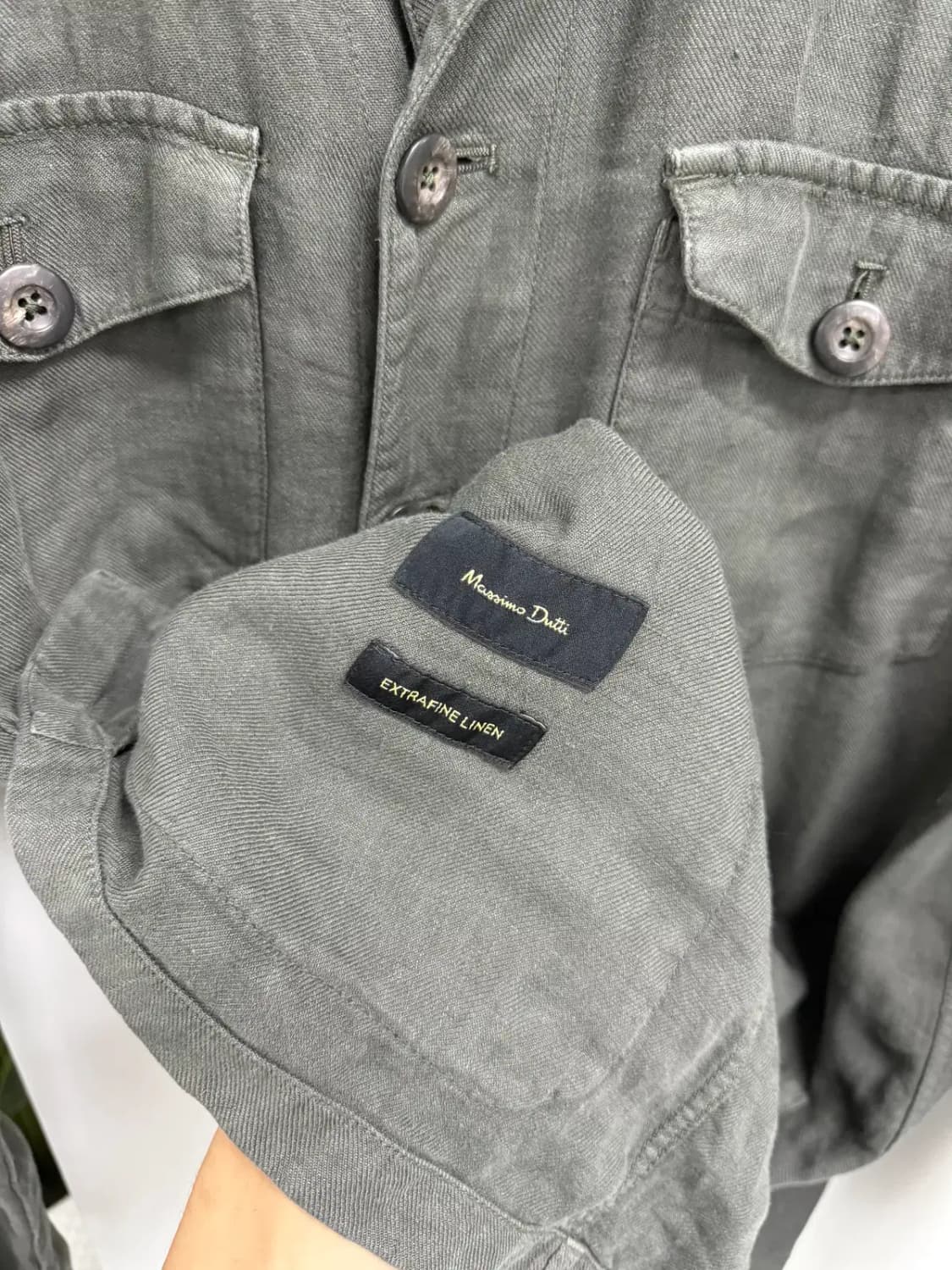 마시모두띠 엑스트라 파인 린넨 자켓 상품이미지3