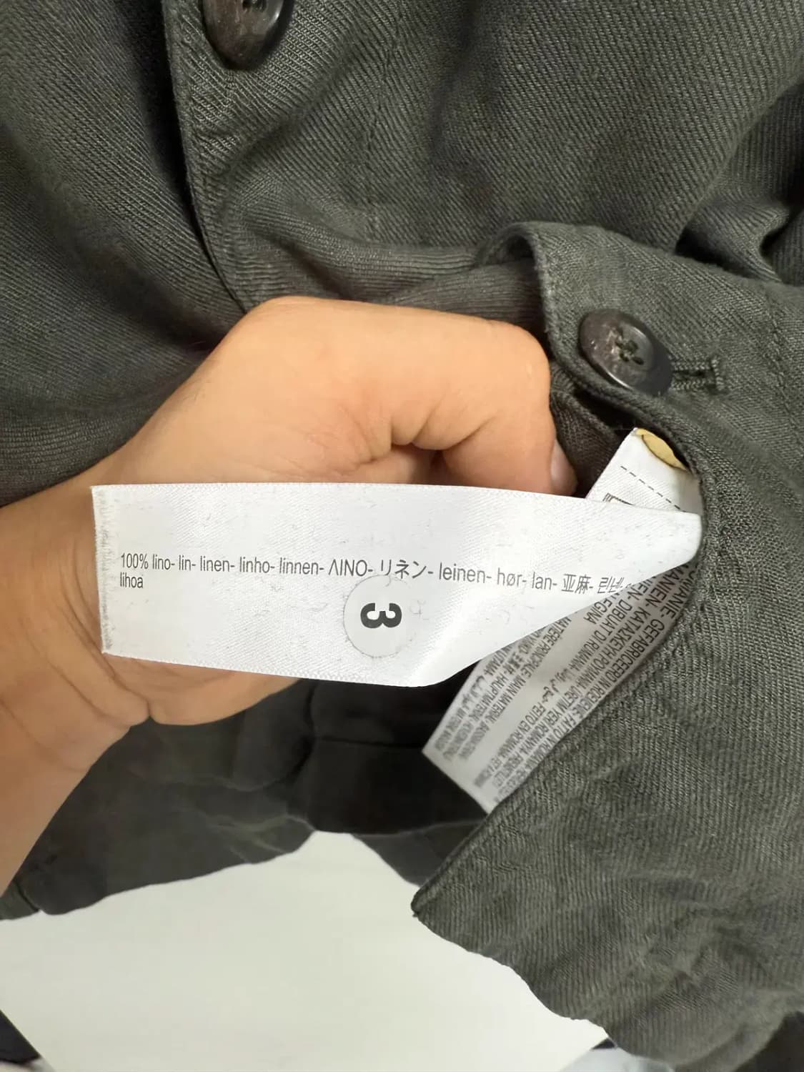 마시모두띠 엑스트라 파인 린넨 자켓 상품이미지4