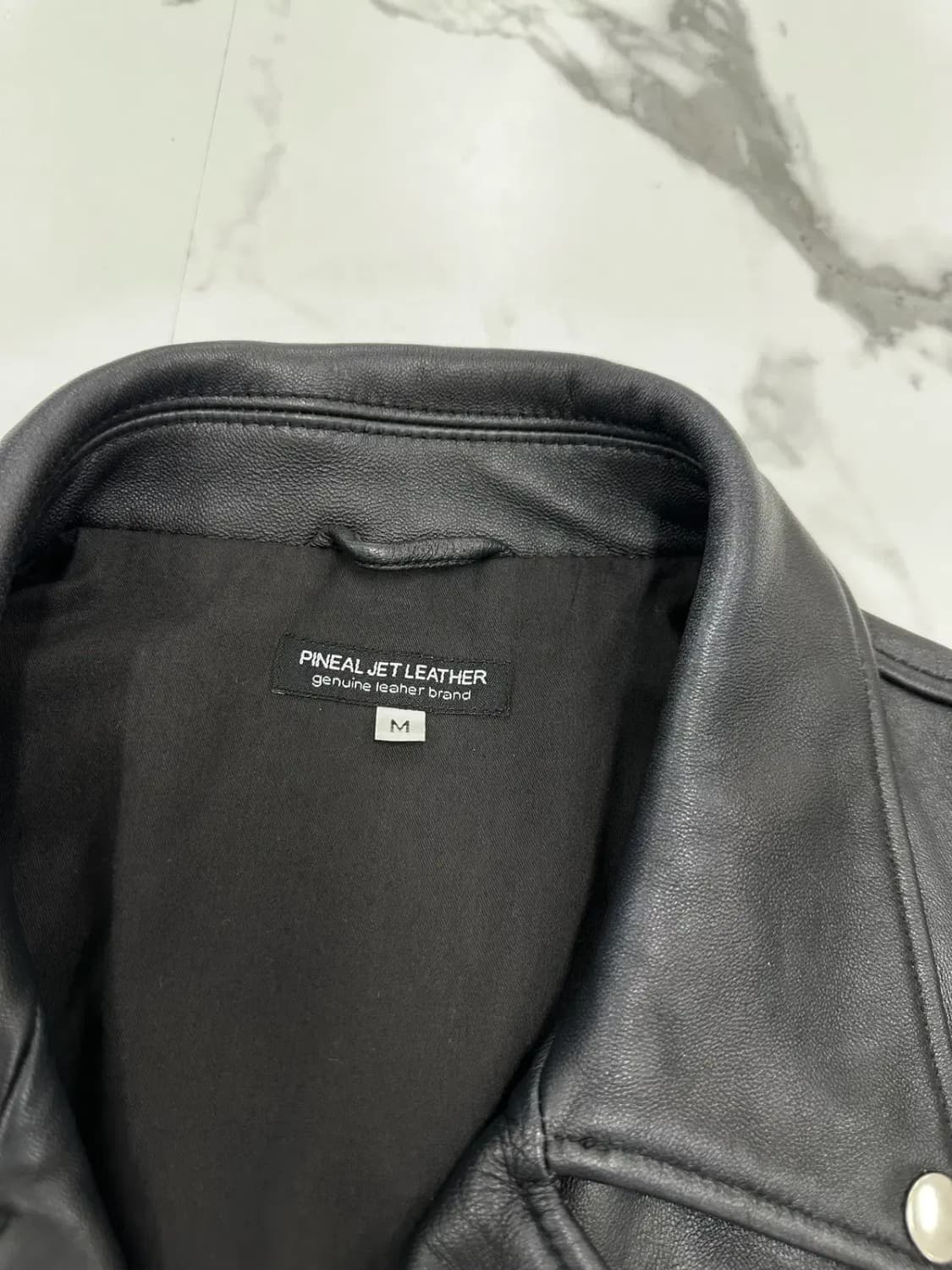 Pineal Jet Leather 램스킨 라이더 자켓 상품이미지3