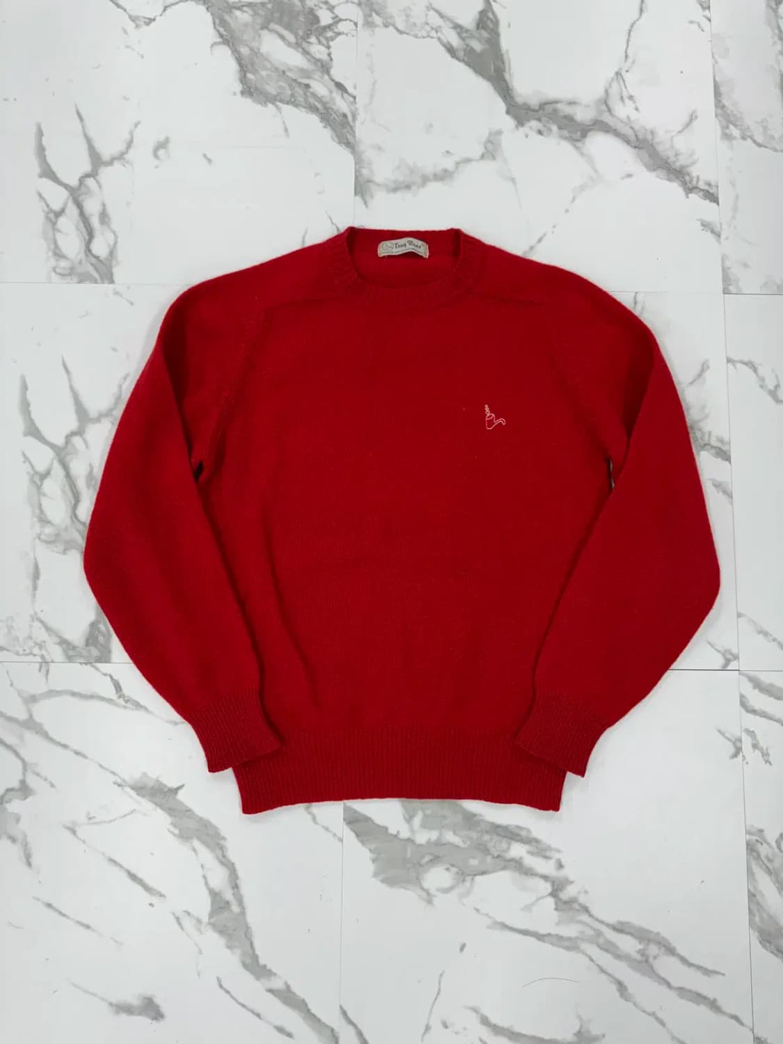 Troy Bros 울 100% 자수 니트 상품이미지1