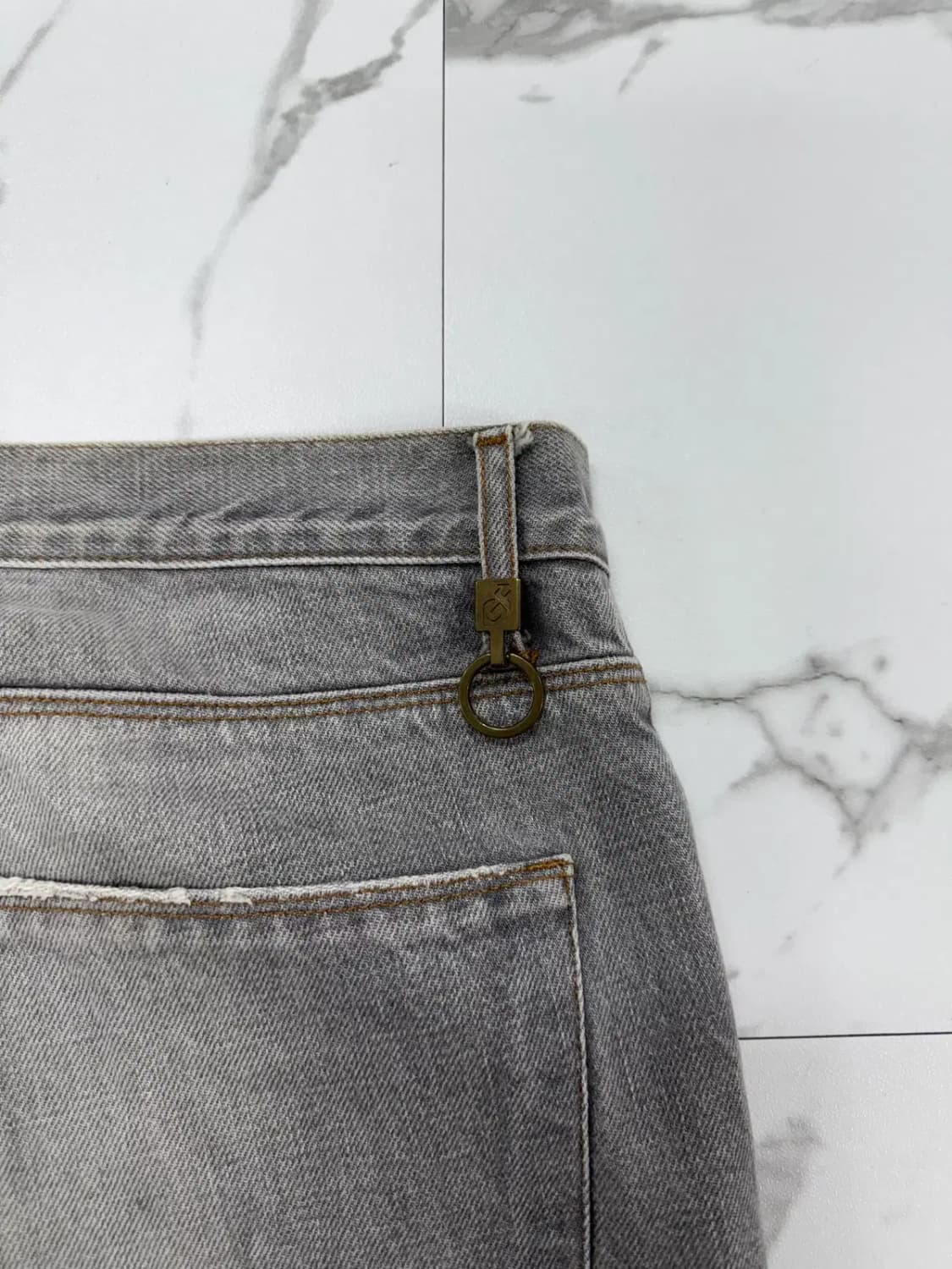 GianFranco FERRE 그레이 데님 팬츠 상품이미지3