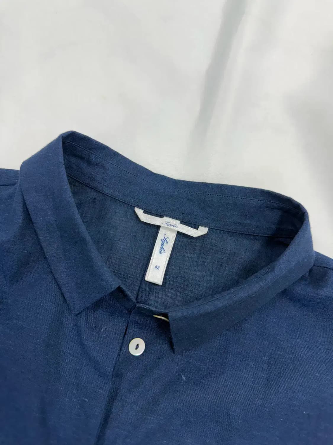 이탈리아 브랜드 Sophie 루즈핏 린넨 블라우스 상품이미지4