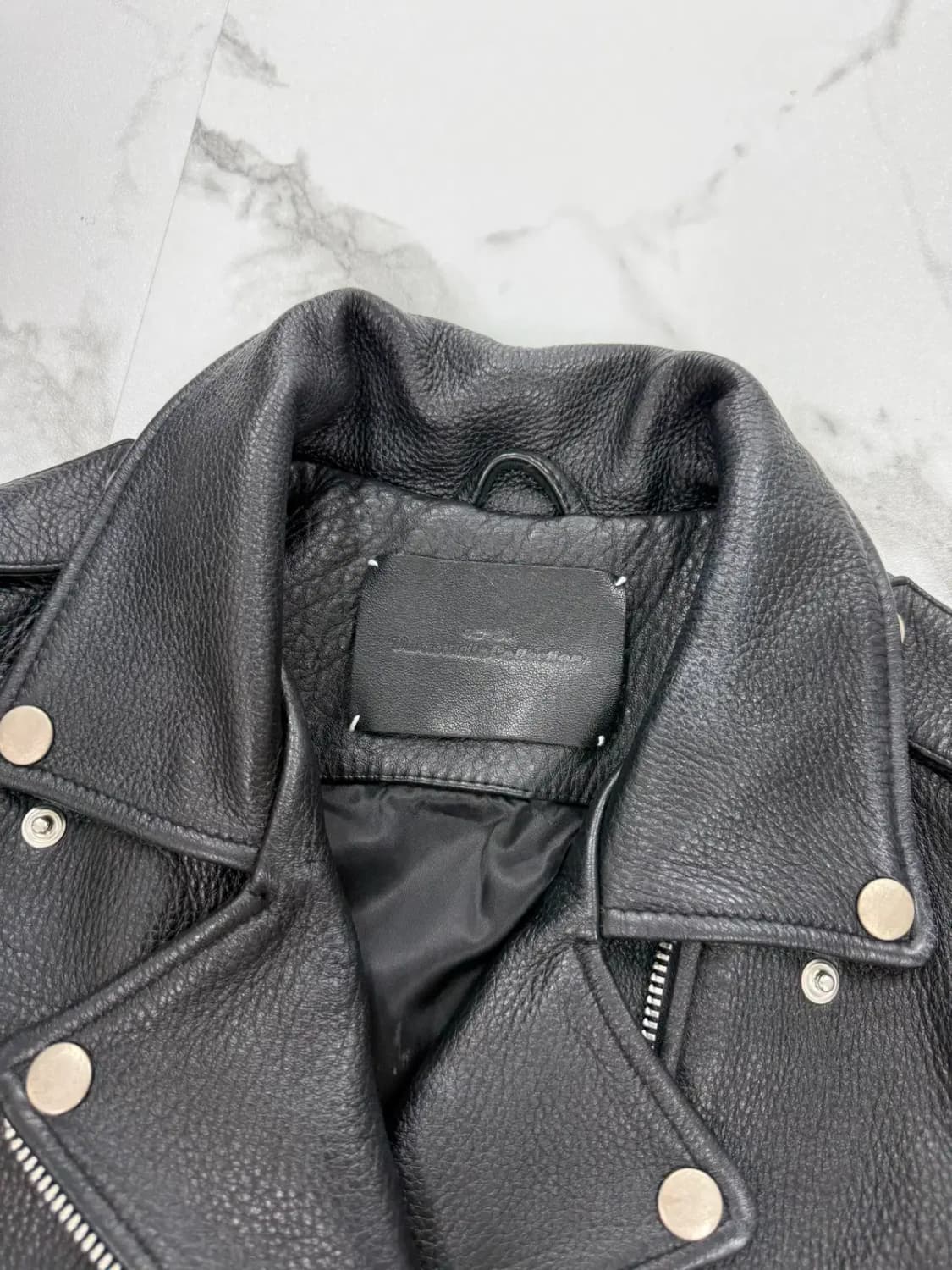 비바스튜디오 소가죽 라이더 자켓 상품이미지3