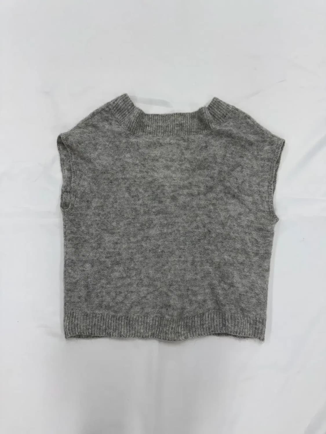 Humanoid 박시 알파카 니트 베스트 상품이미지2