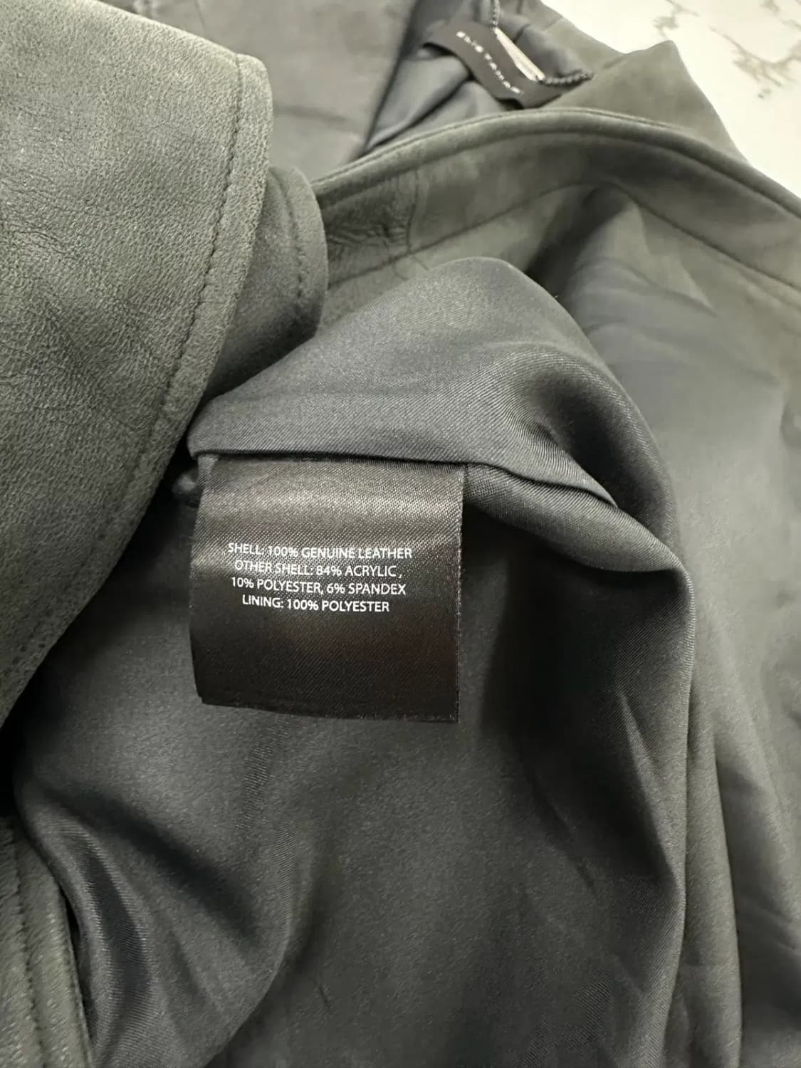 Elie Tahari 엘리타하리 레더 코트 상품이미지4