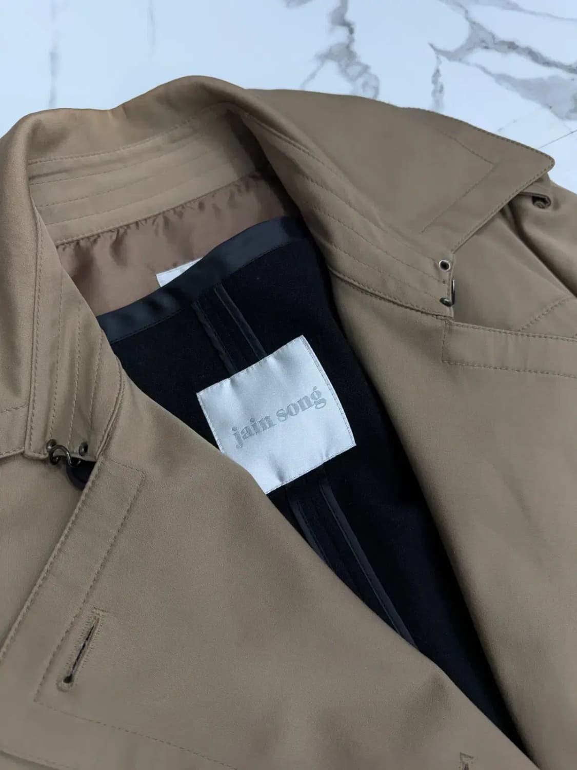 제인송 베이지 트렌치코트 상품이미지3