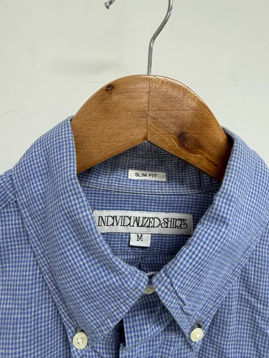 인디비주얼라이즈드 체크 셔츠 상품이미지3