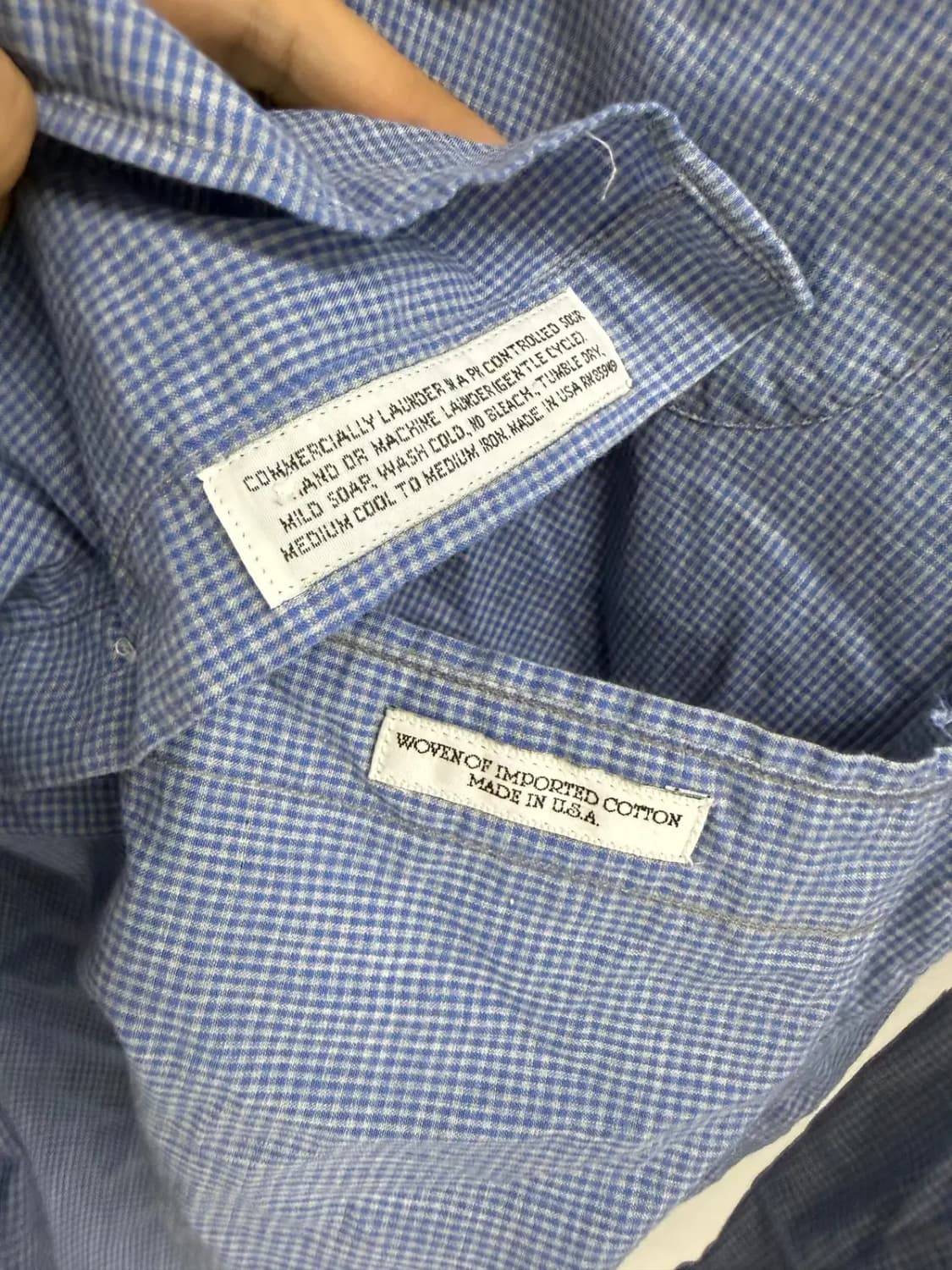 인디비주얼라이즈드 체크 셔츠 상품이미지4