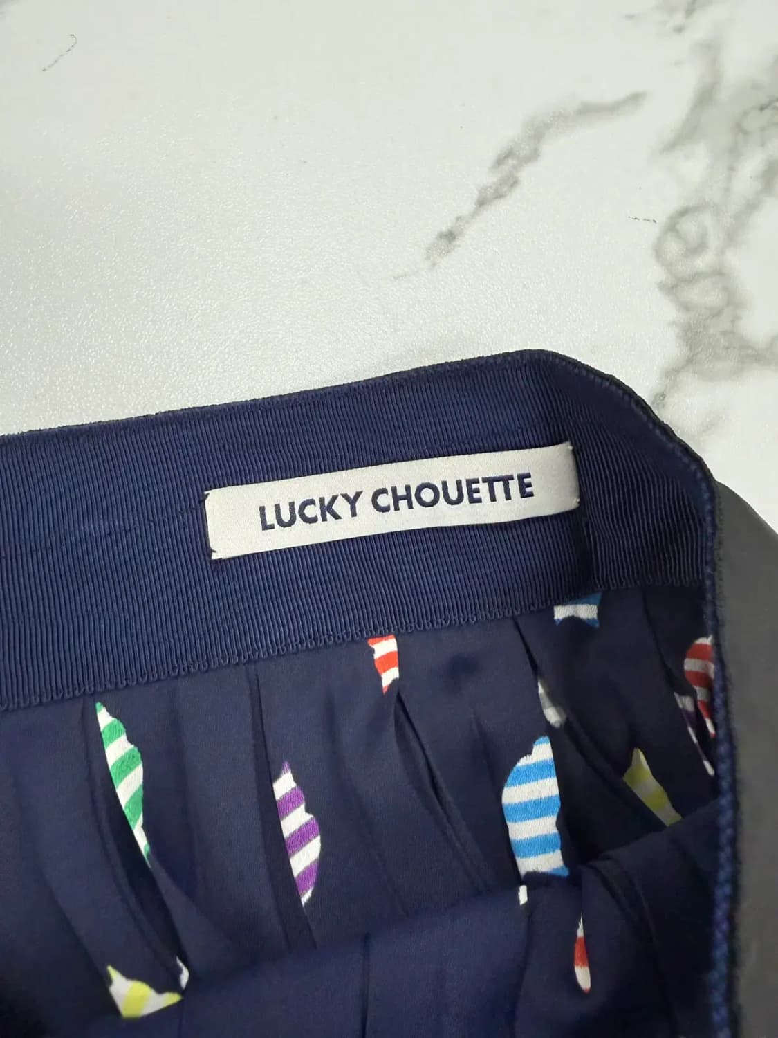 럭키슈에뜨 패턴 스커트 상품이미지3