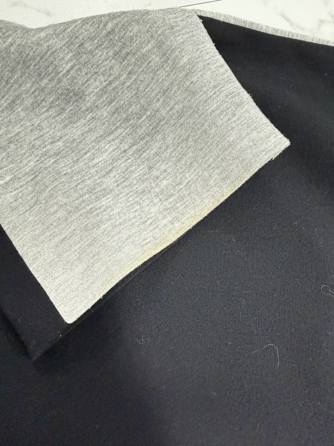 시스템옴므 배색 반팔 티셔츠 상품이미지4