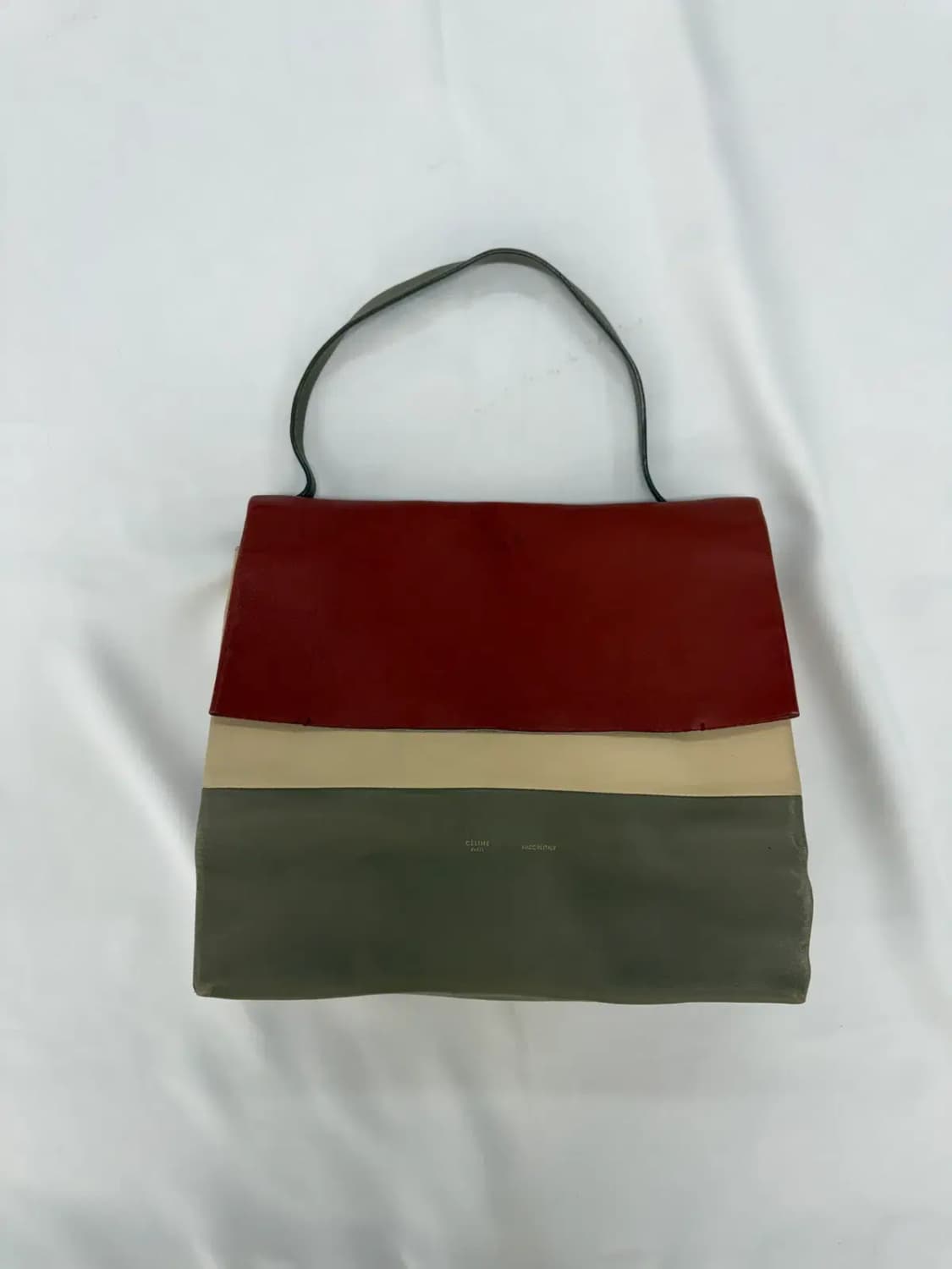 셀린느 트리오컬러 소프트레더 토트백 상품이미지1