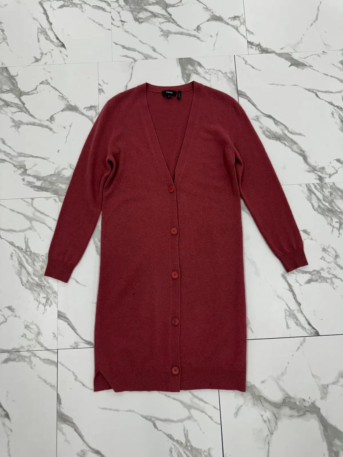 띠어리 캐시미어 100% 롱 가디건 상품이미지1