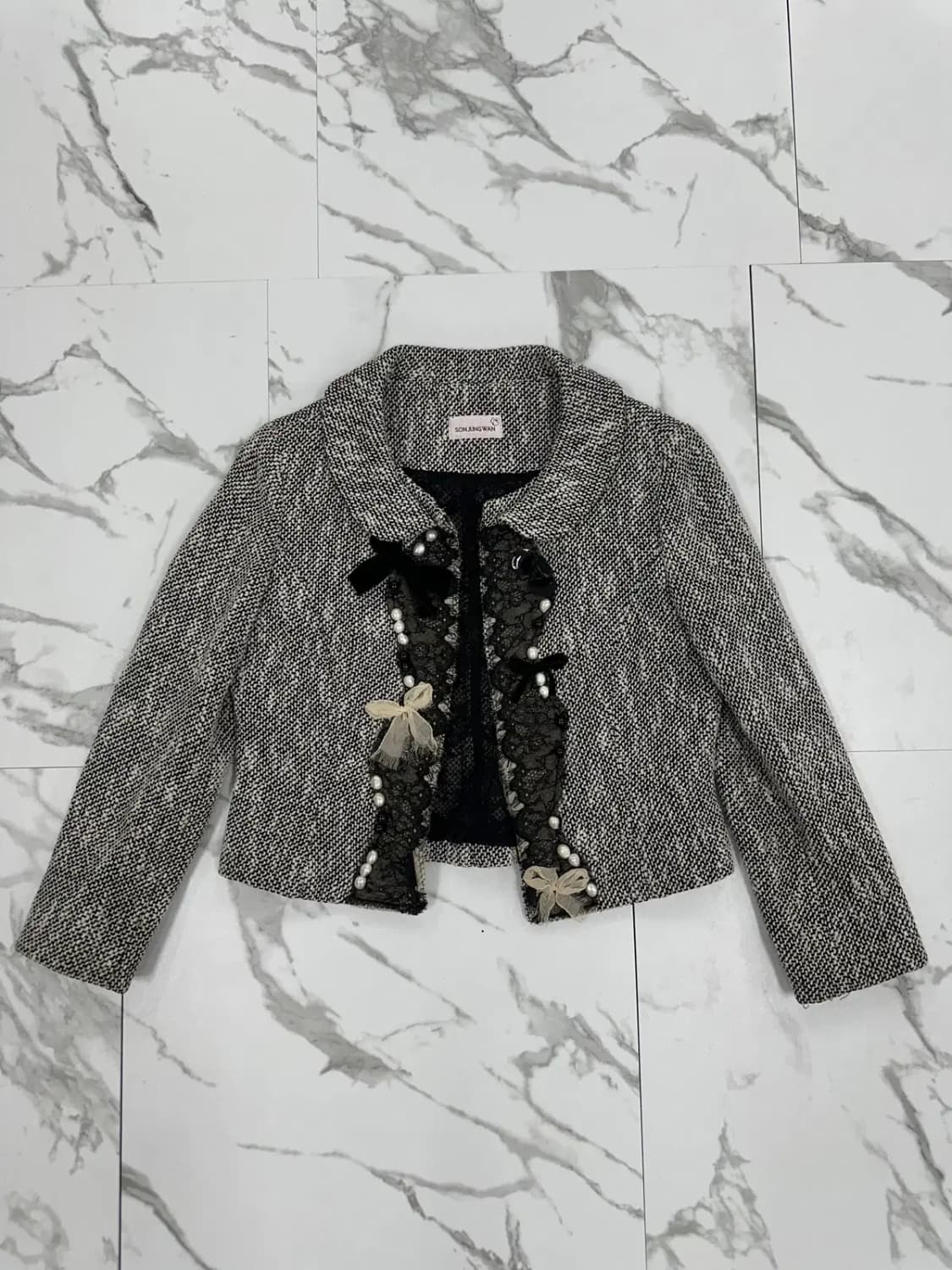 손정완 트위드 자켓 상품이미지1