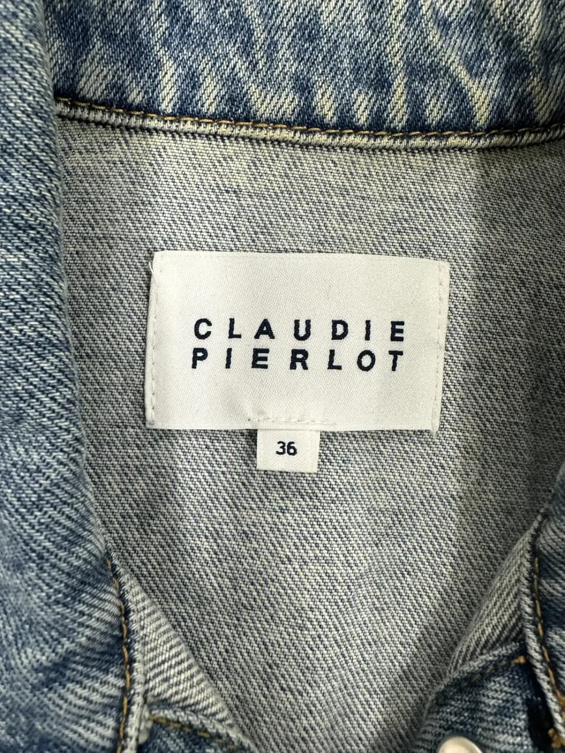 끌로디피에로 데님 자켓 상품이미지3