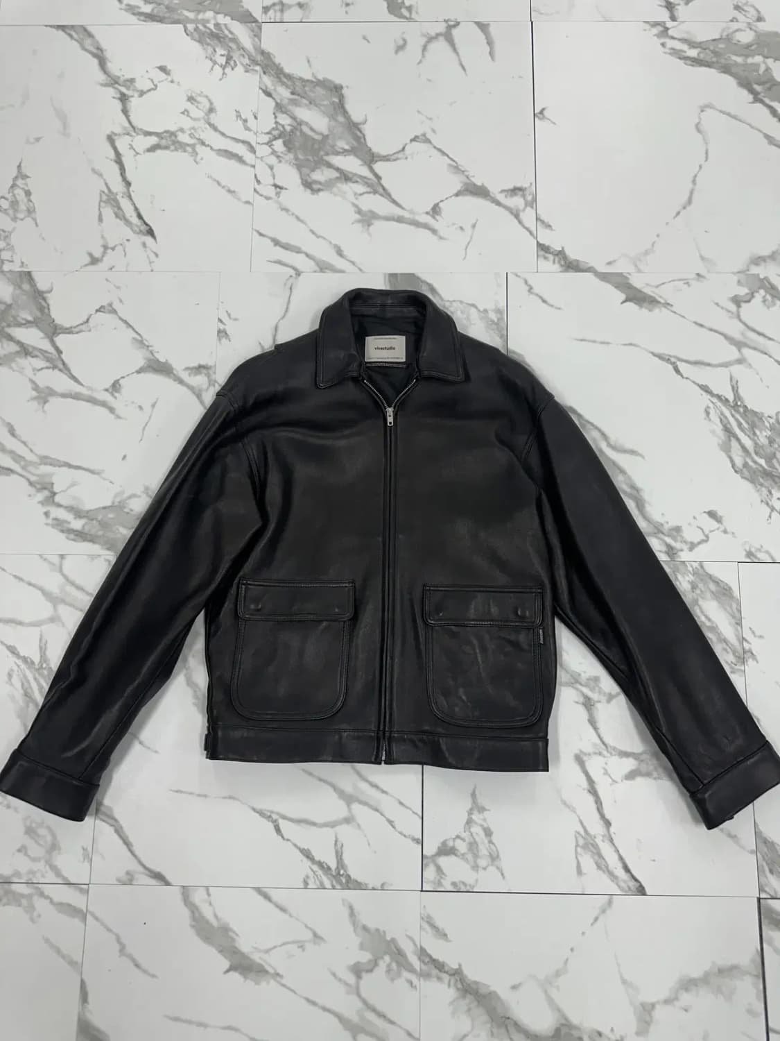 비바스튜디오 가죽자켓 상품이미지1