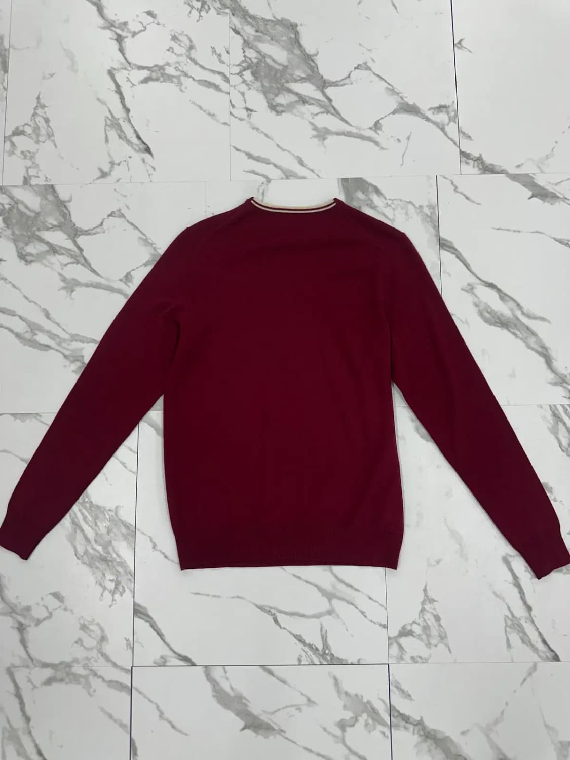 프레드페리 메리노울 니트 상품이미지2