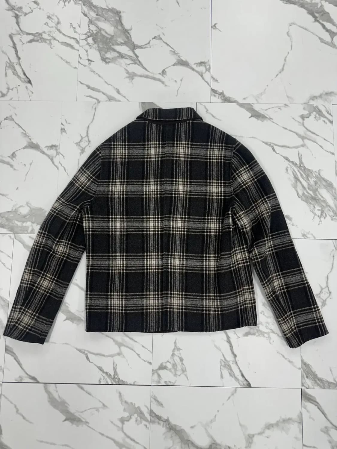 자라 체크 오버 셔츠 상품이미지2