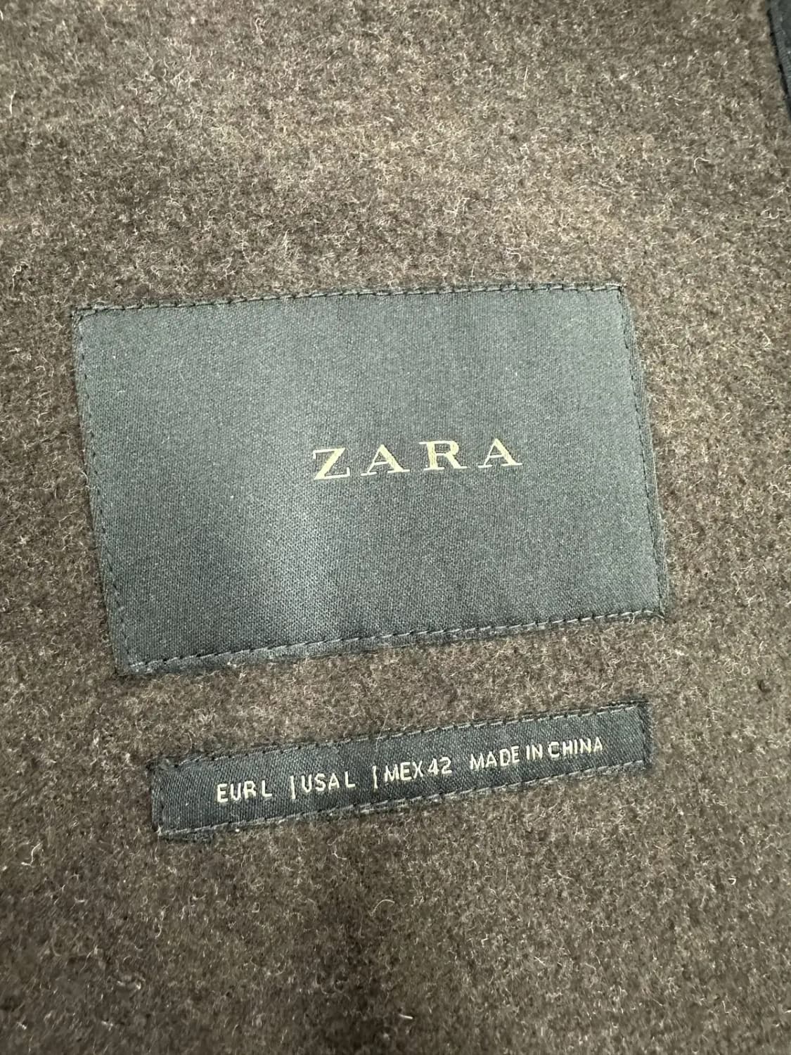 자라 체크 오버 셔츠 상품이미지3